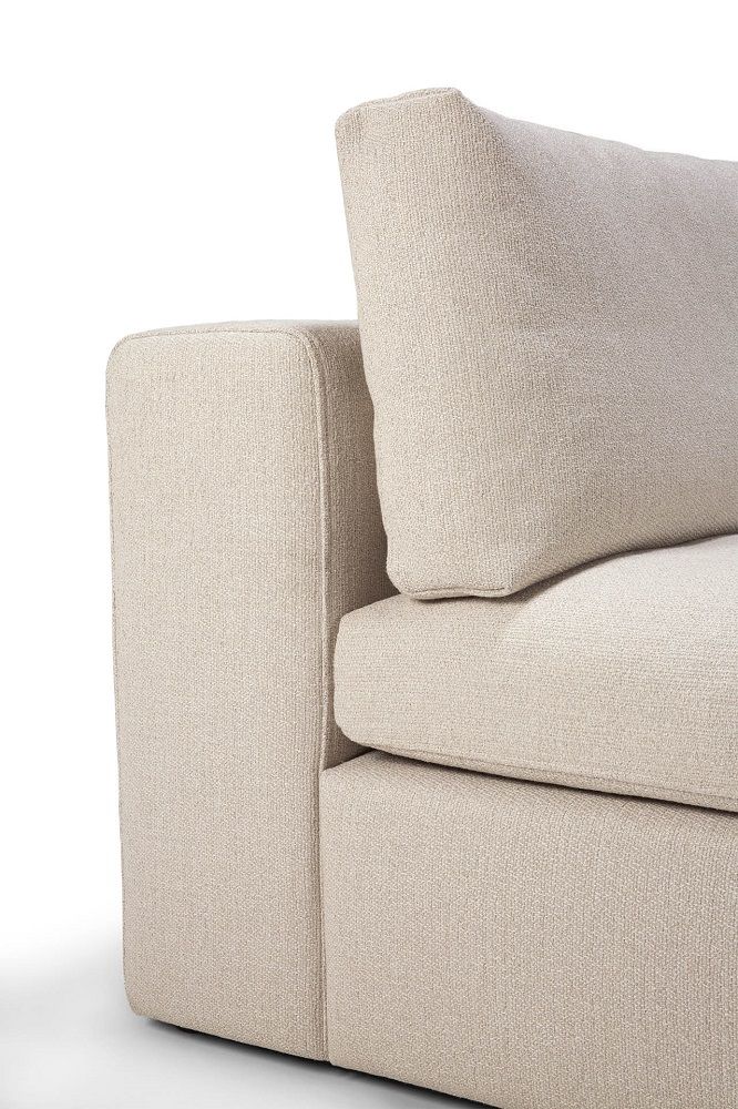 Mellow Sofa Off White Eco Stoff 1 Sitzer Ethnicraft