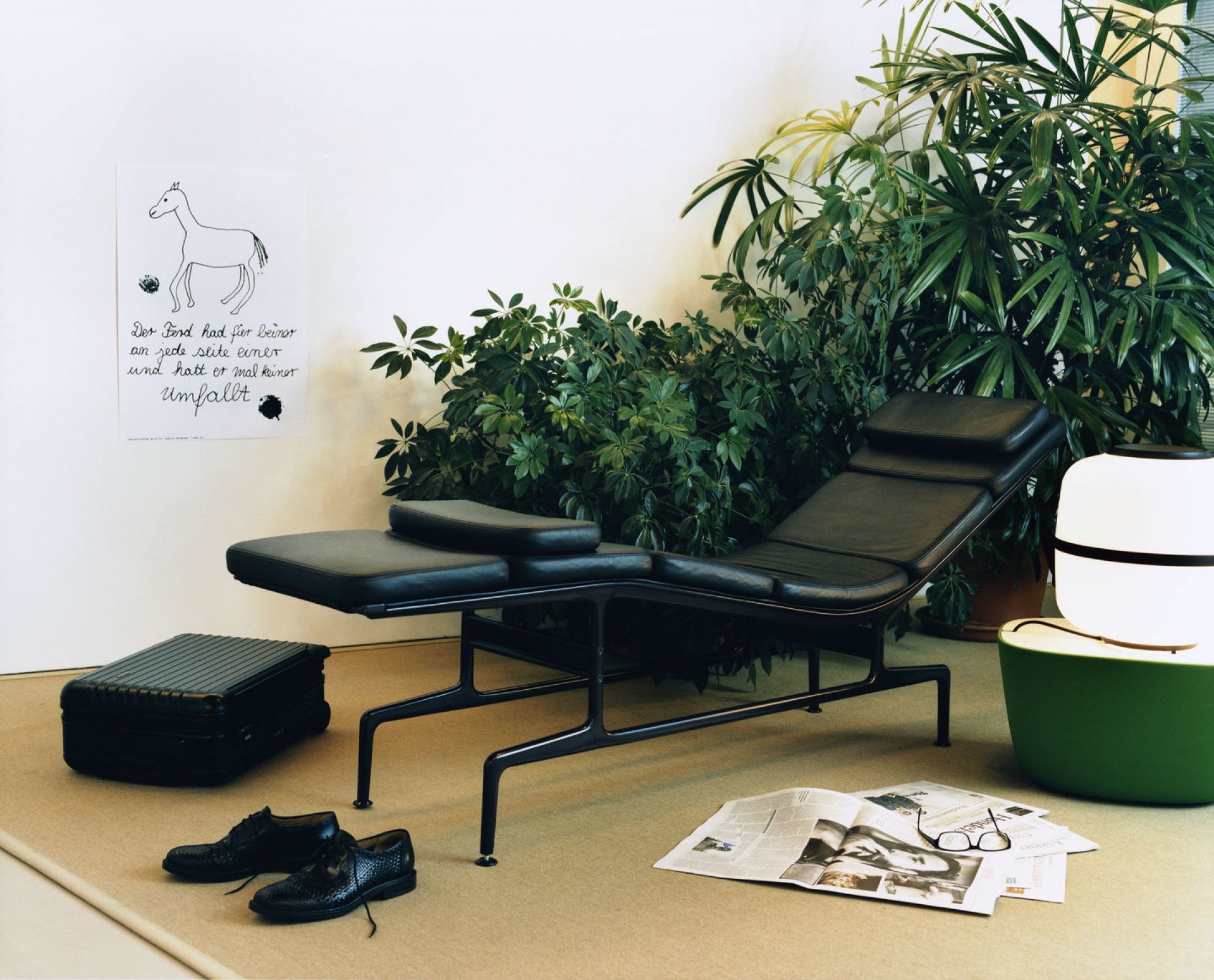 Soft Pad Chaise ES 106 Liege Vitra