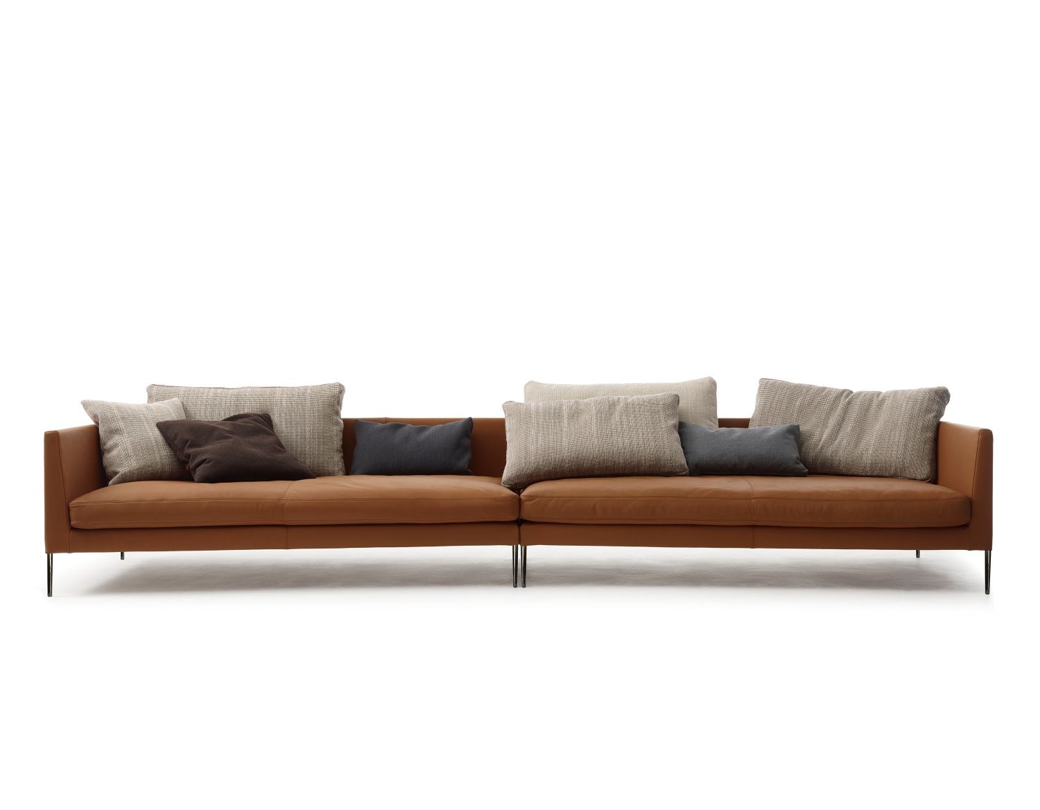 Pilotis Sofa ohne Rückenkissen Cor