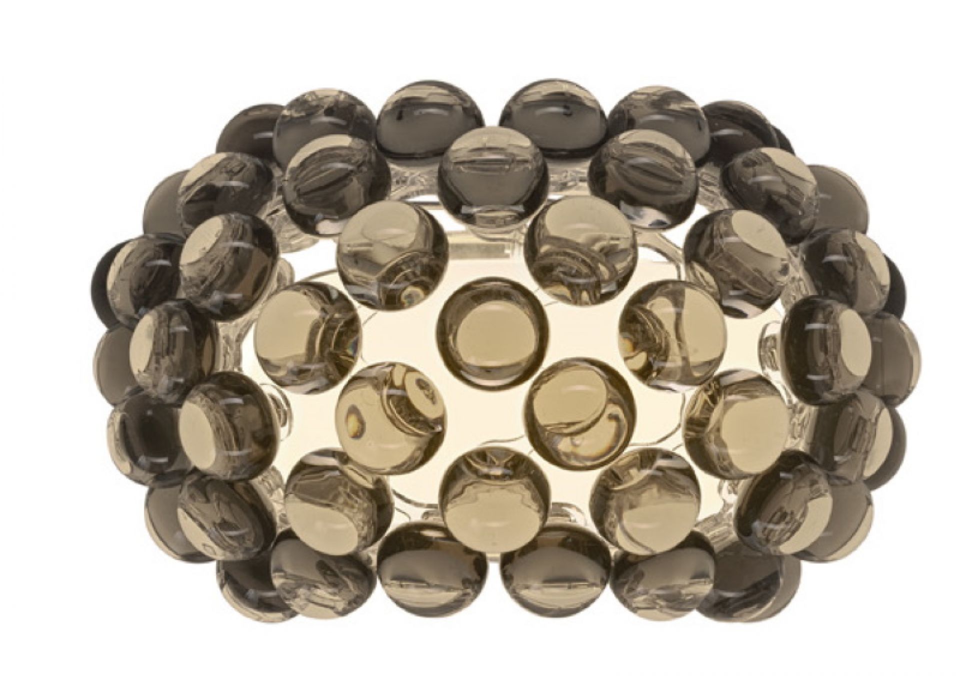 Caboche Plus Parete Wandleuchte Foscarini Piccola Grau