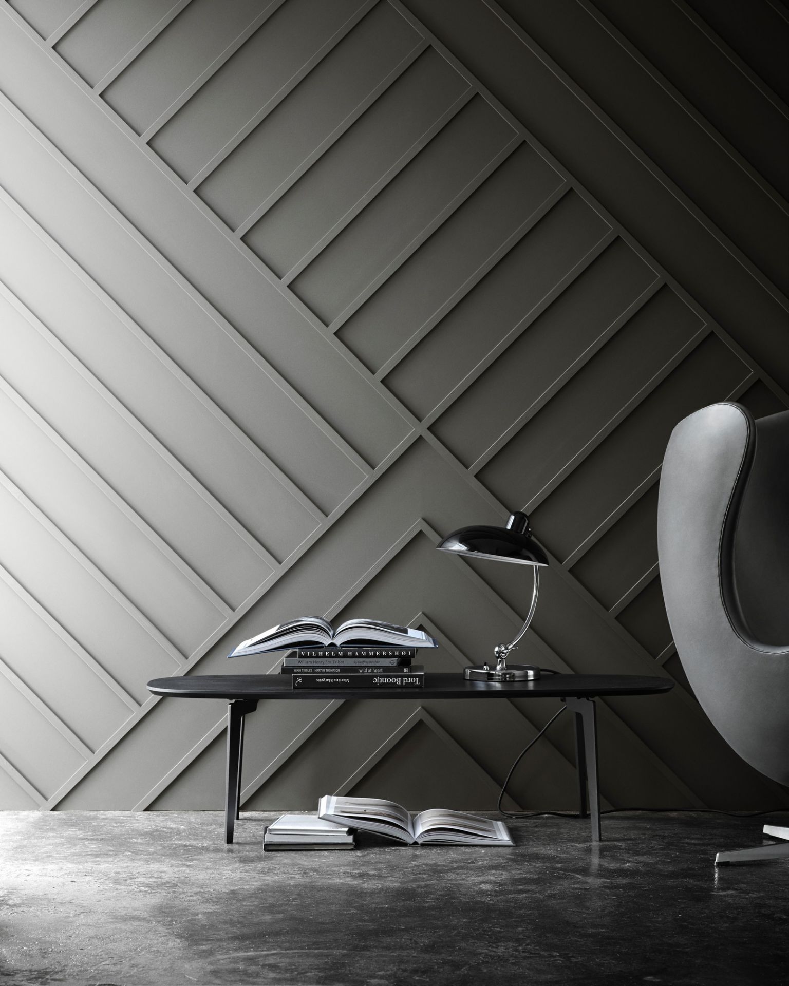 6631 T Luxus Tischleuchte KAISER idell Fritz Hansen weiß