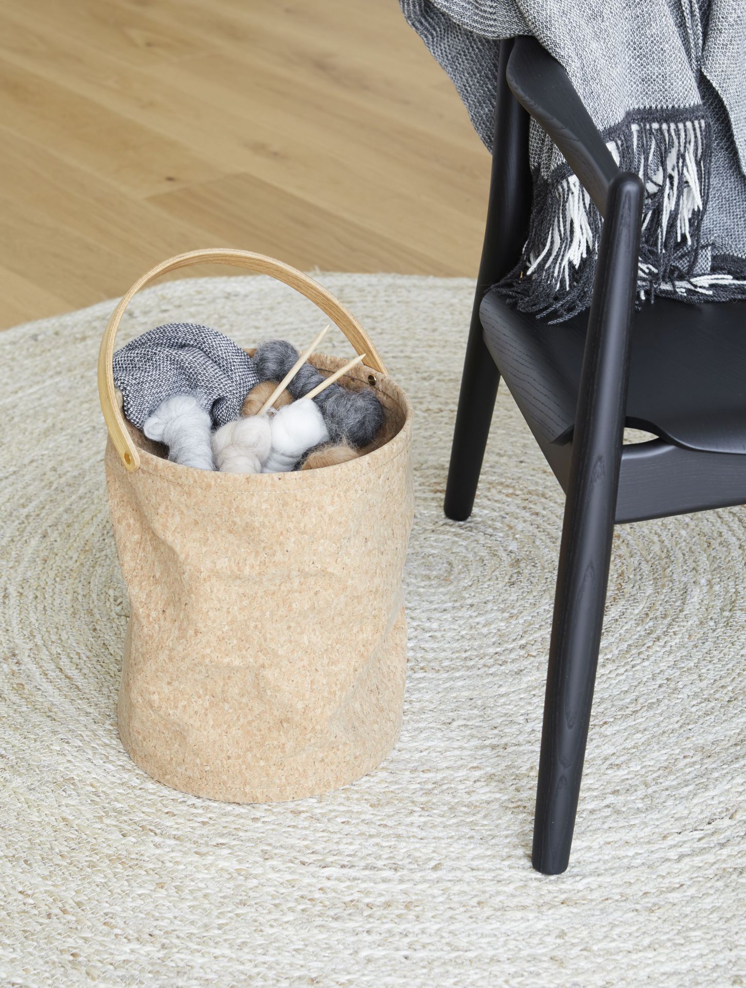 Nest Kork Papierkorb Form & Refine 