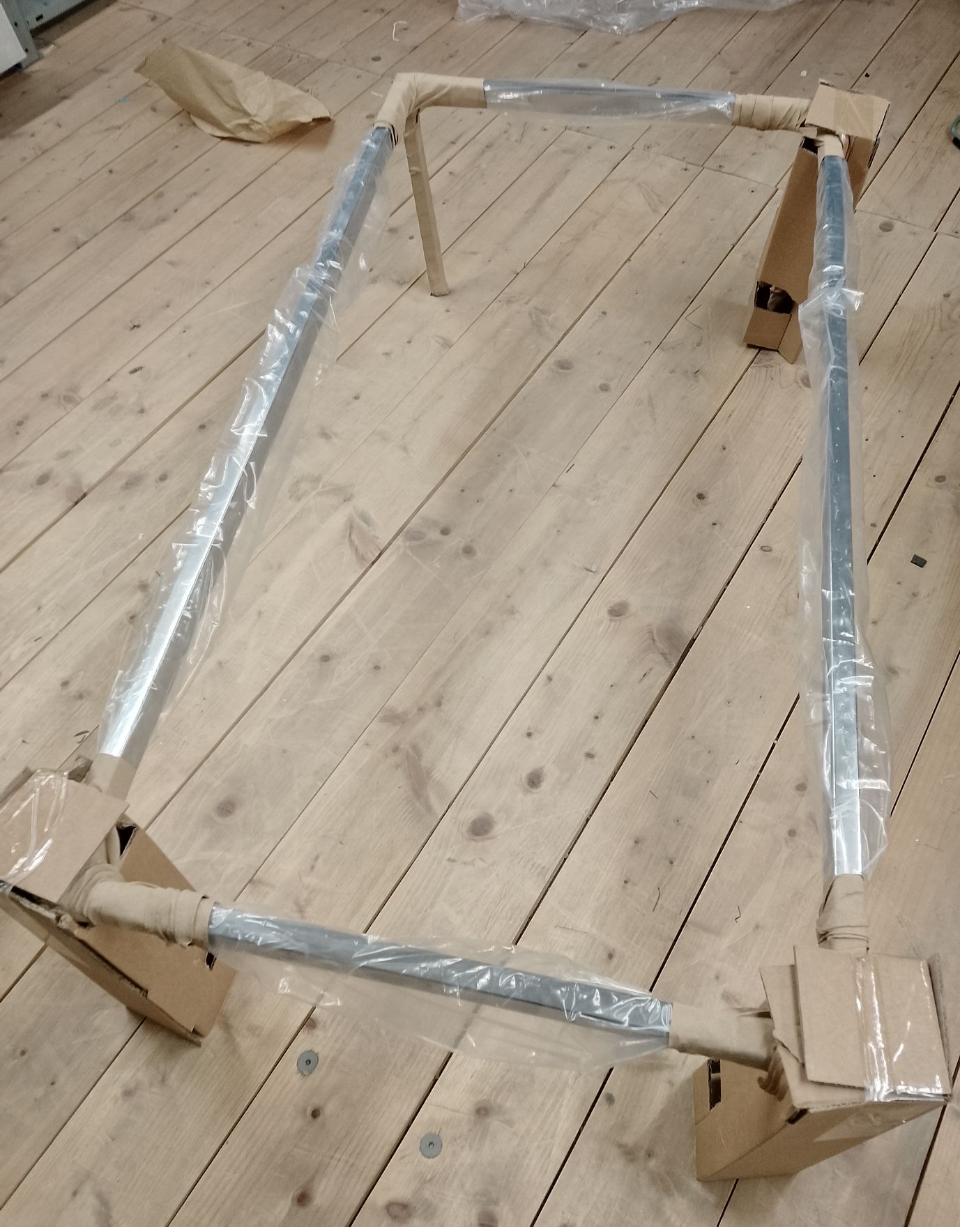 Ersatzgestell für Florence Couchtisch Knoll International MÄNGELEXEMPLAR