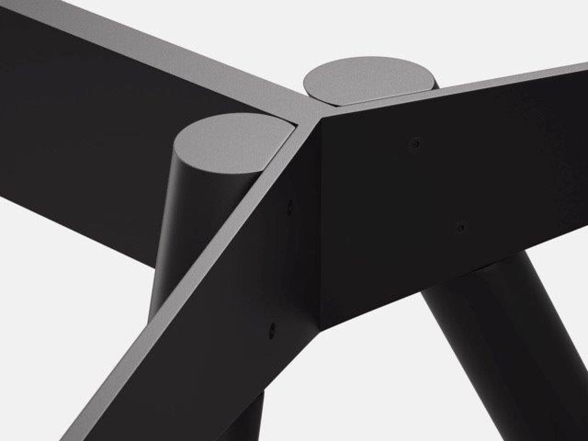 Masa Tischgestell Stahl New Tendency