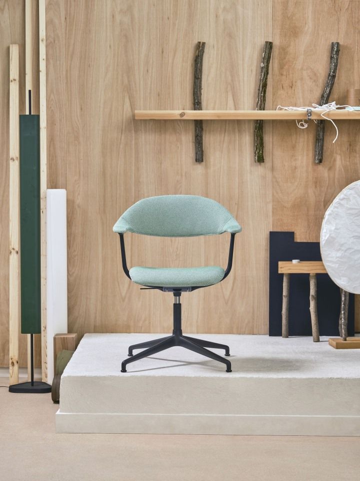Mynt Rücken und Sitz Kunststoff Bürodrehstuhl Vitra