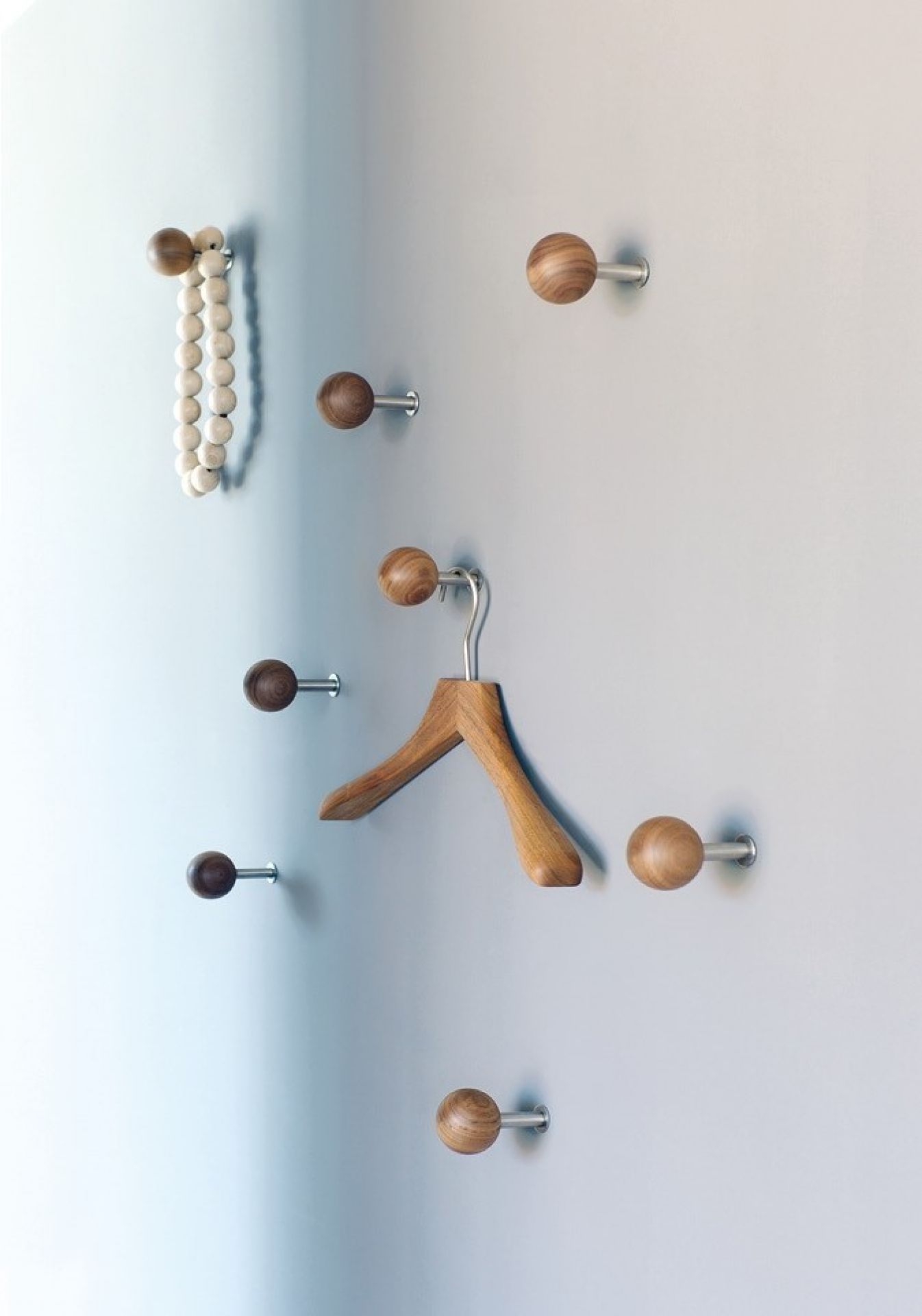 Dots Wandhaken NUSSBAUM NATUR GEÖLT Schönbuch EINZELSTÜCK