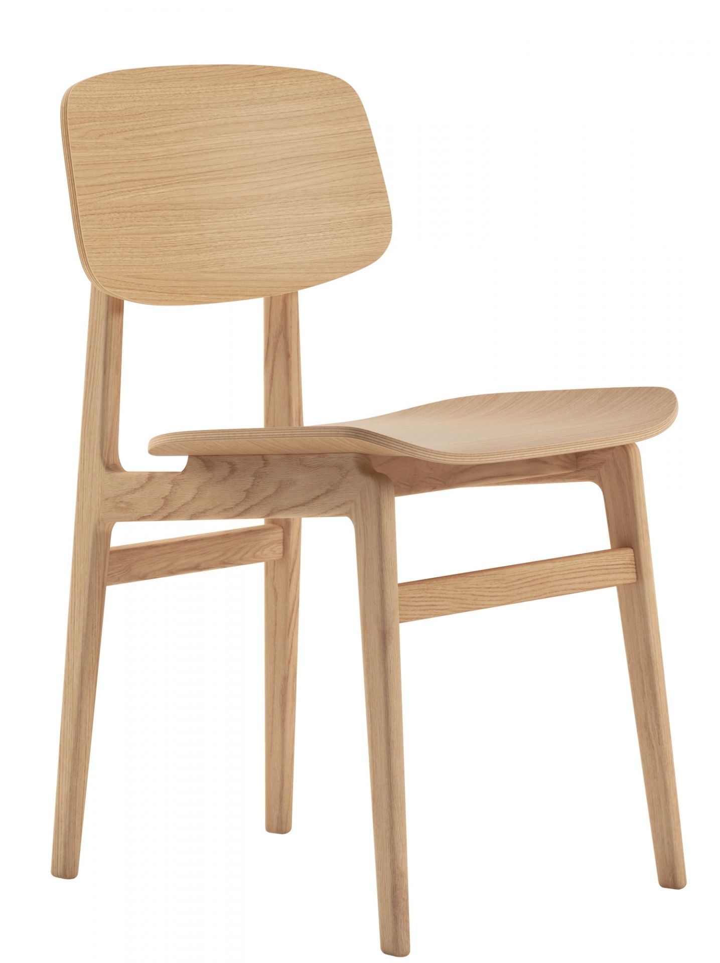 NY11 New York Dining Chair Stuhl NORR11 Eiche natur