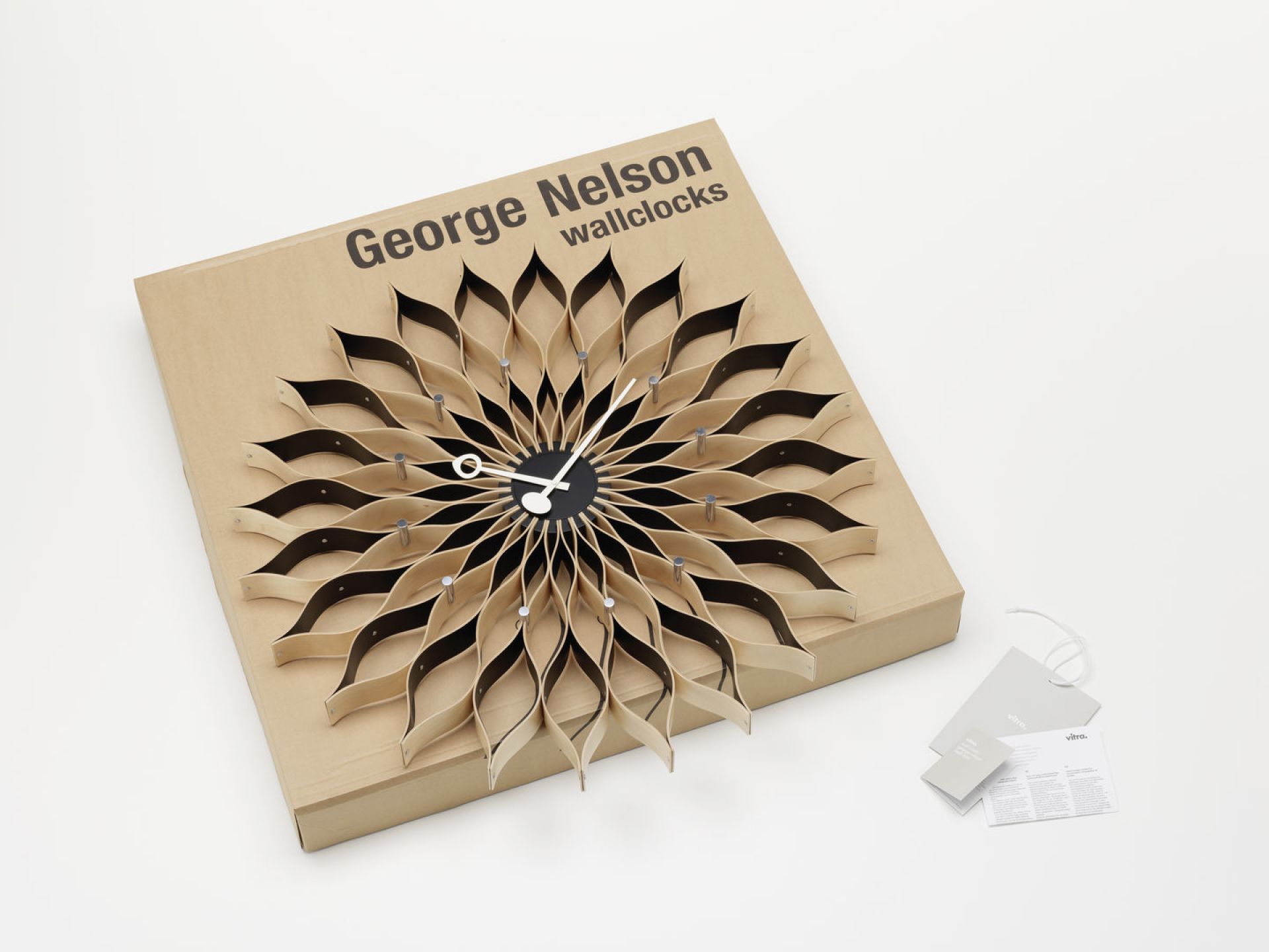 Sunflower Clock Wanduhr Vitra