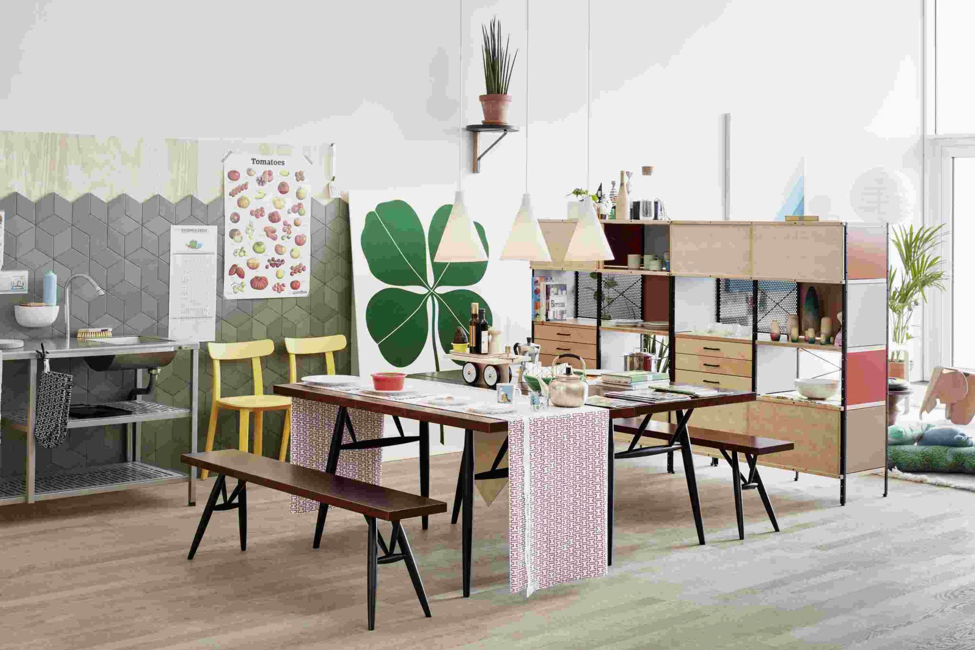 Eames Storage Unit ESU Shelf Regal NEU Vitra