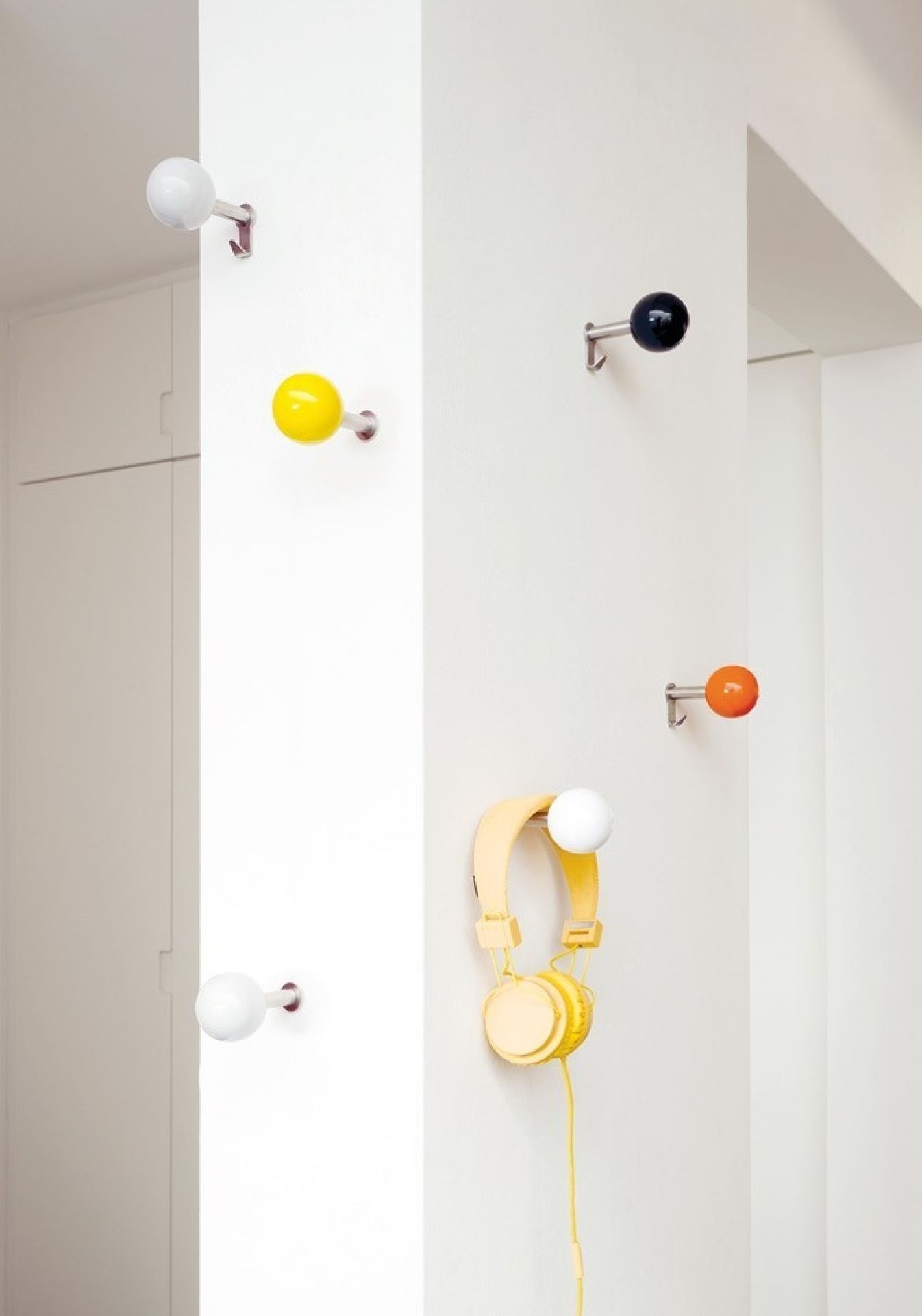 Mantelhaken 5-er Set für Dots Wandhaken Schönbuch