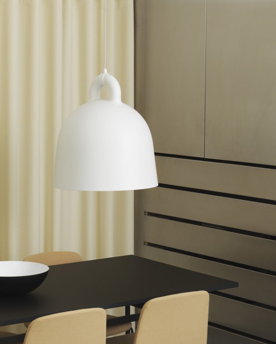Bell Lamp Hängeleuchte Normann Copenhagen Sand Ø 35 cm