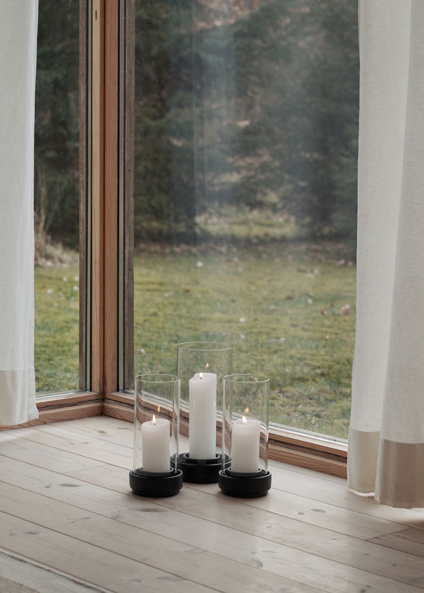 Hurricane Small Windlicht Stelton