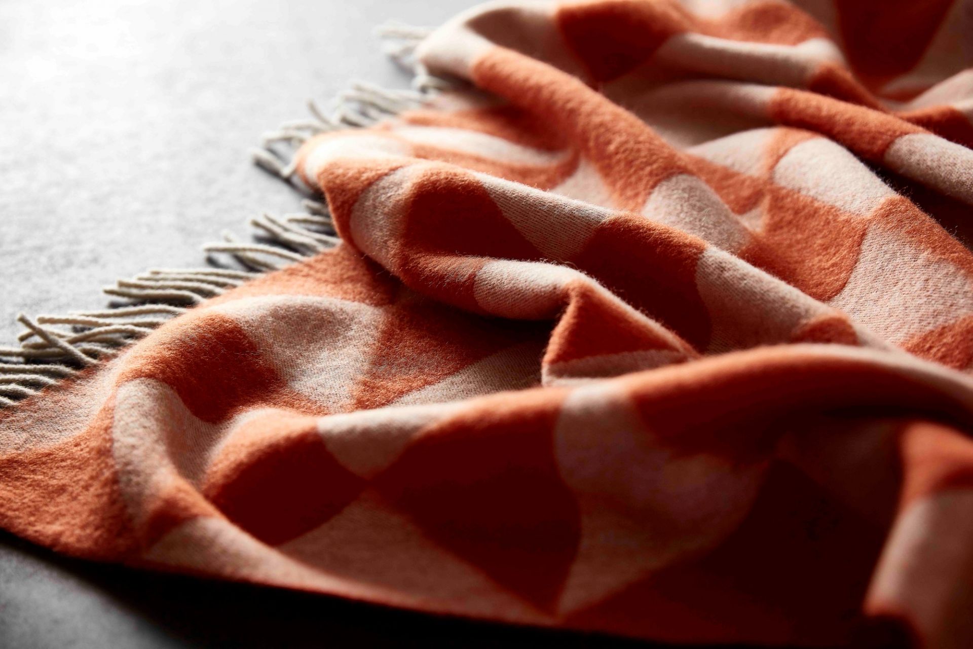 Mirror Throw Überwurf ORANGE Verpan EINZELSTÜCK