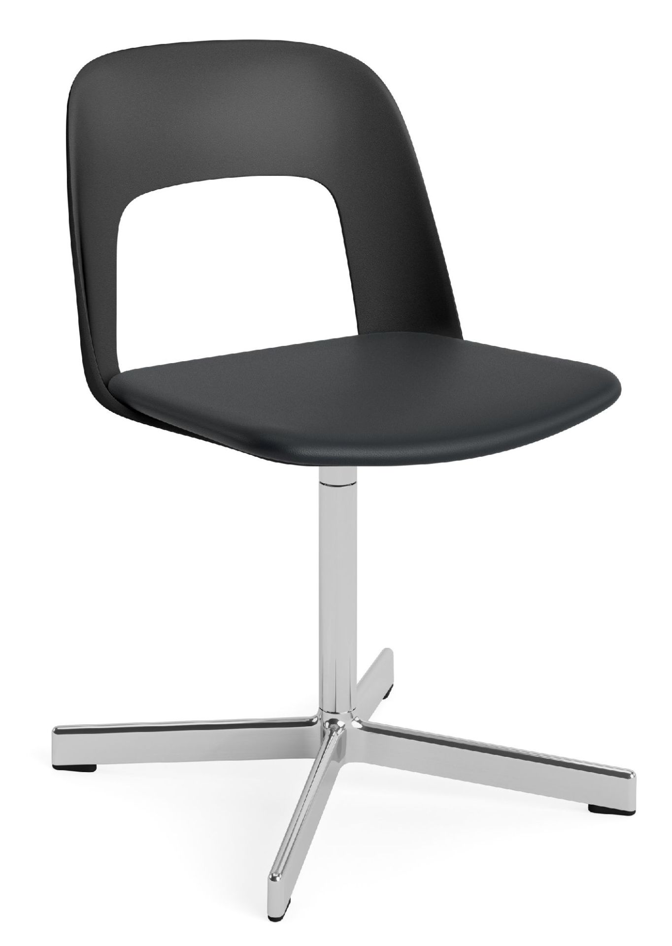 Layout Side Chair 133 4-Stern Drehfuß Stuhl Hay