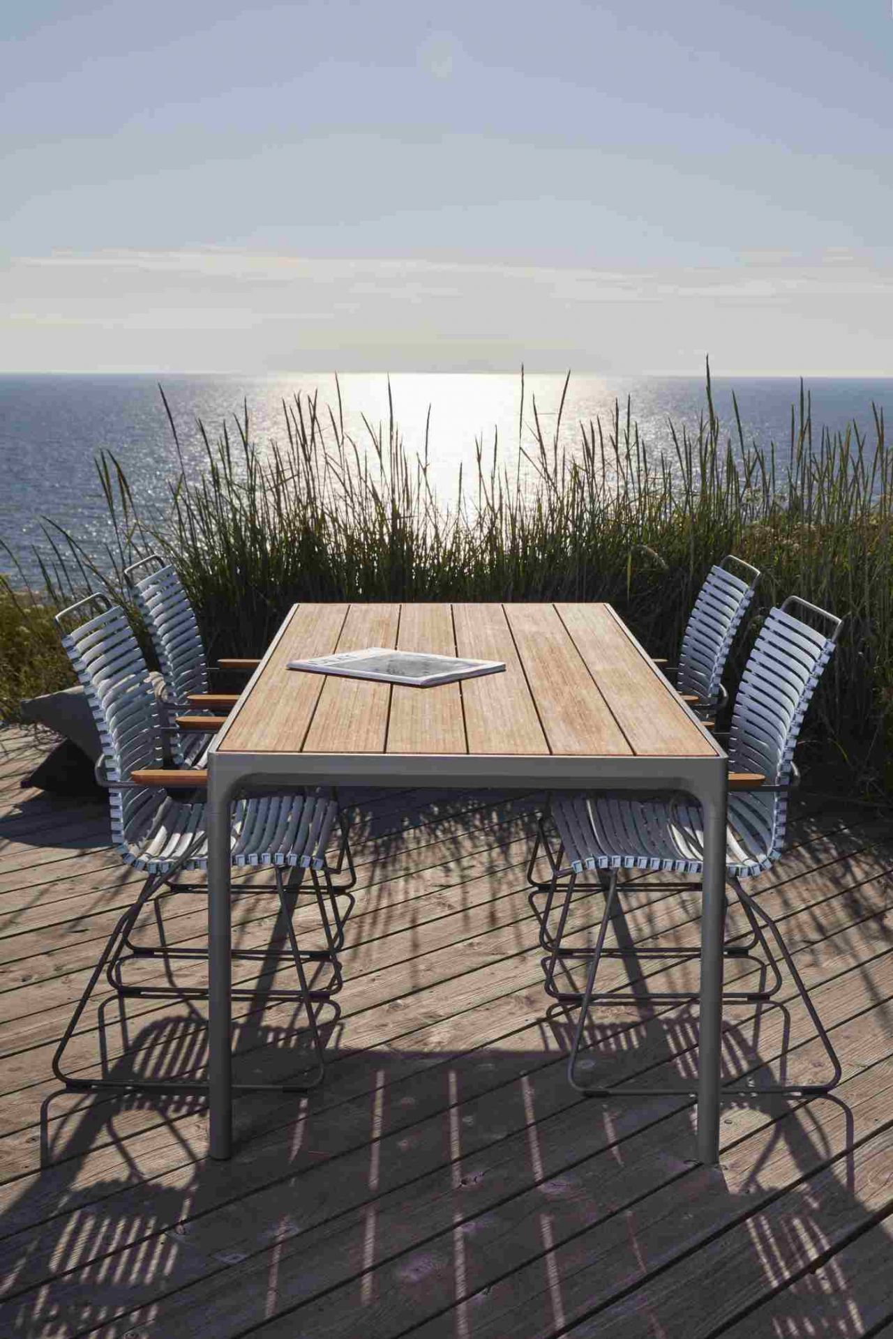 Click Dining Stuhl mit Armlehne Outdoor Houe