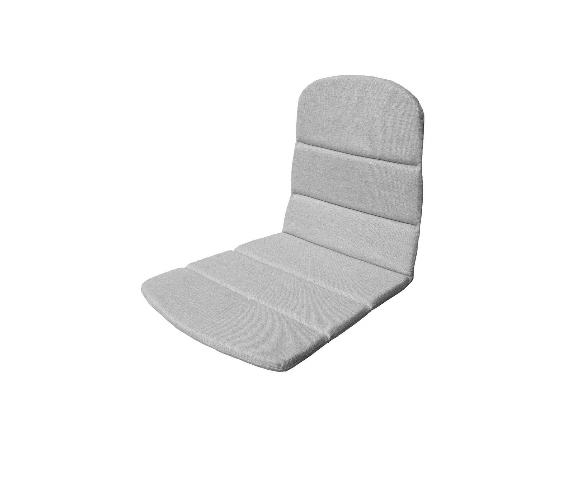 Breeze Sitz- Rückenkissen für Outdoor Stuhl Kufengestell Cane-Line hellgrau