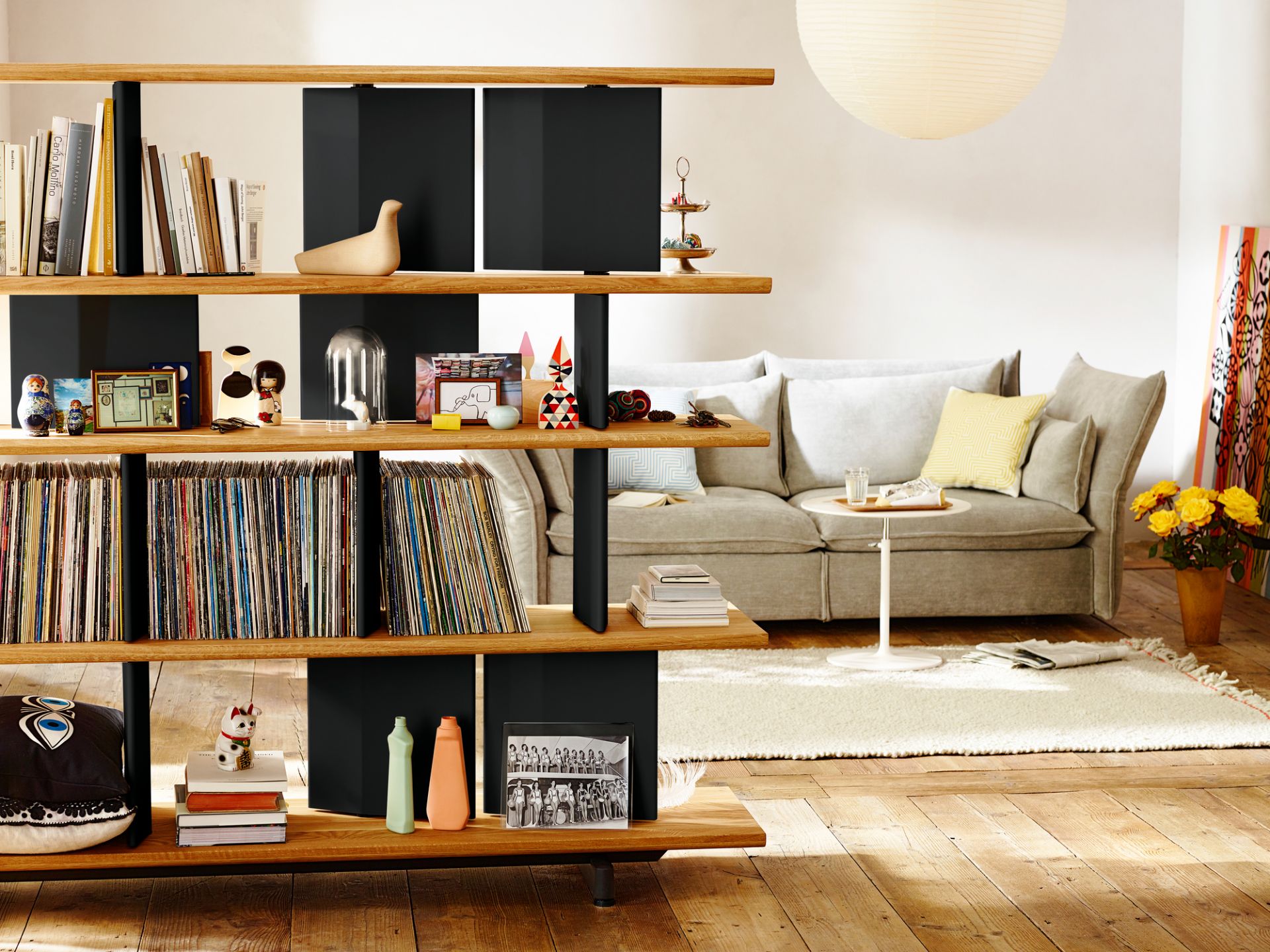 Mariposa 2-Sitzer Sofa Goldbraun Vitra