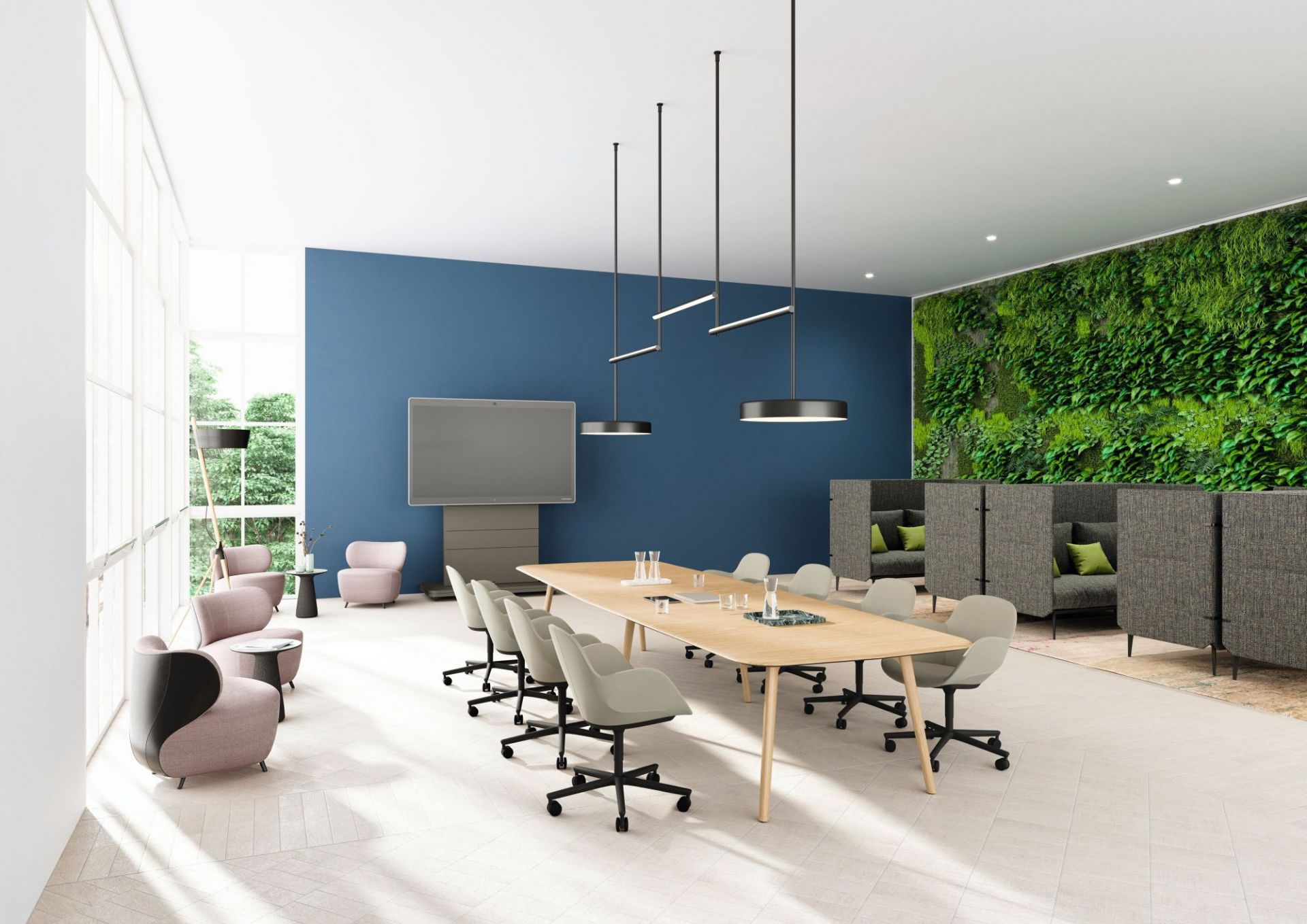 Sheru Stuhl mit Rollen Walter Knoll