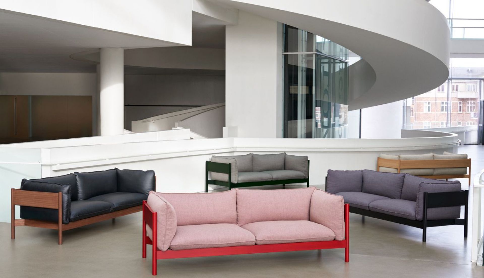 Arbour Eco 3-Sitzer-Sofa Hay