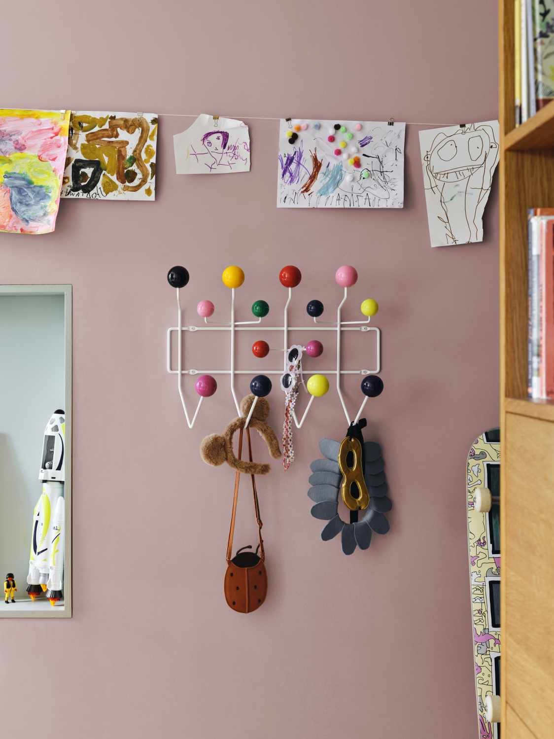Eames Hang it all Garderobe mehrfarbig Vitra NEUE VERSION