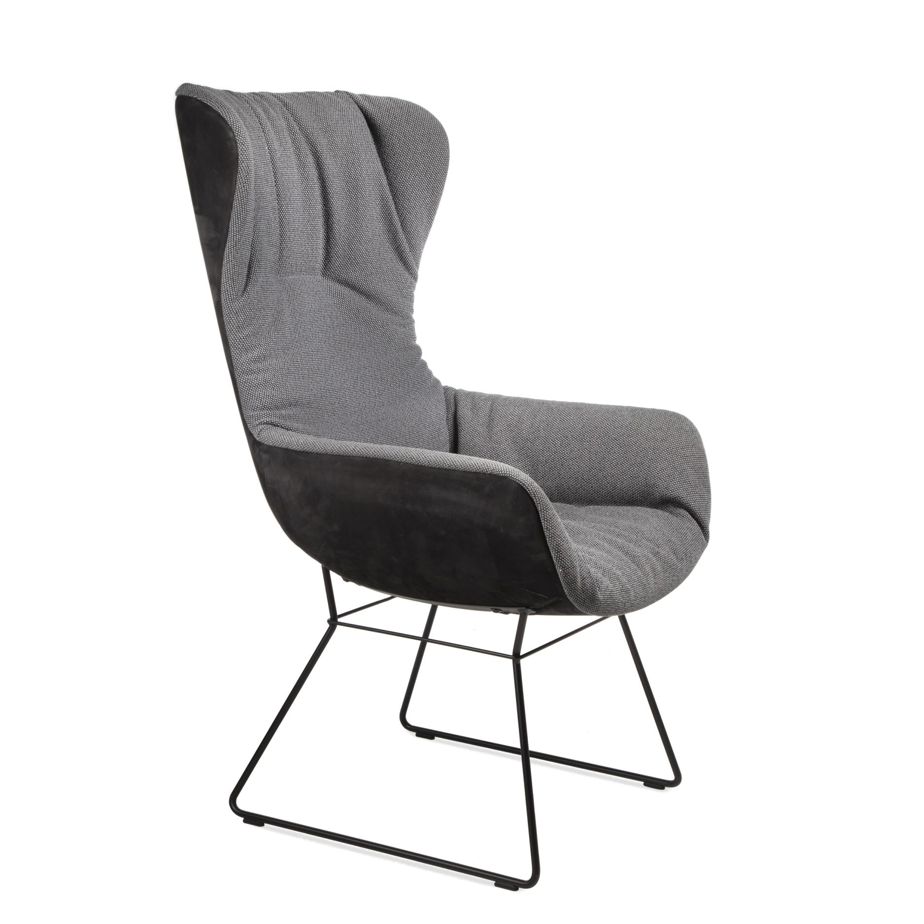 Leya Grand Wingback Stuhl Freifrau Manufaktur