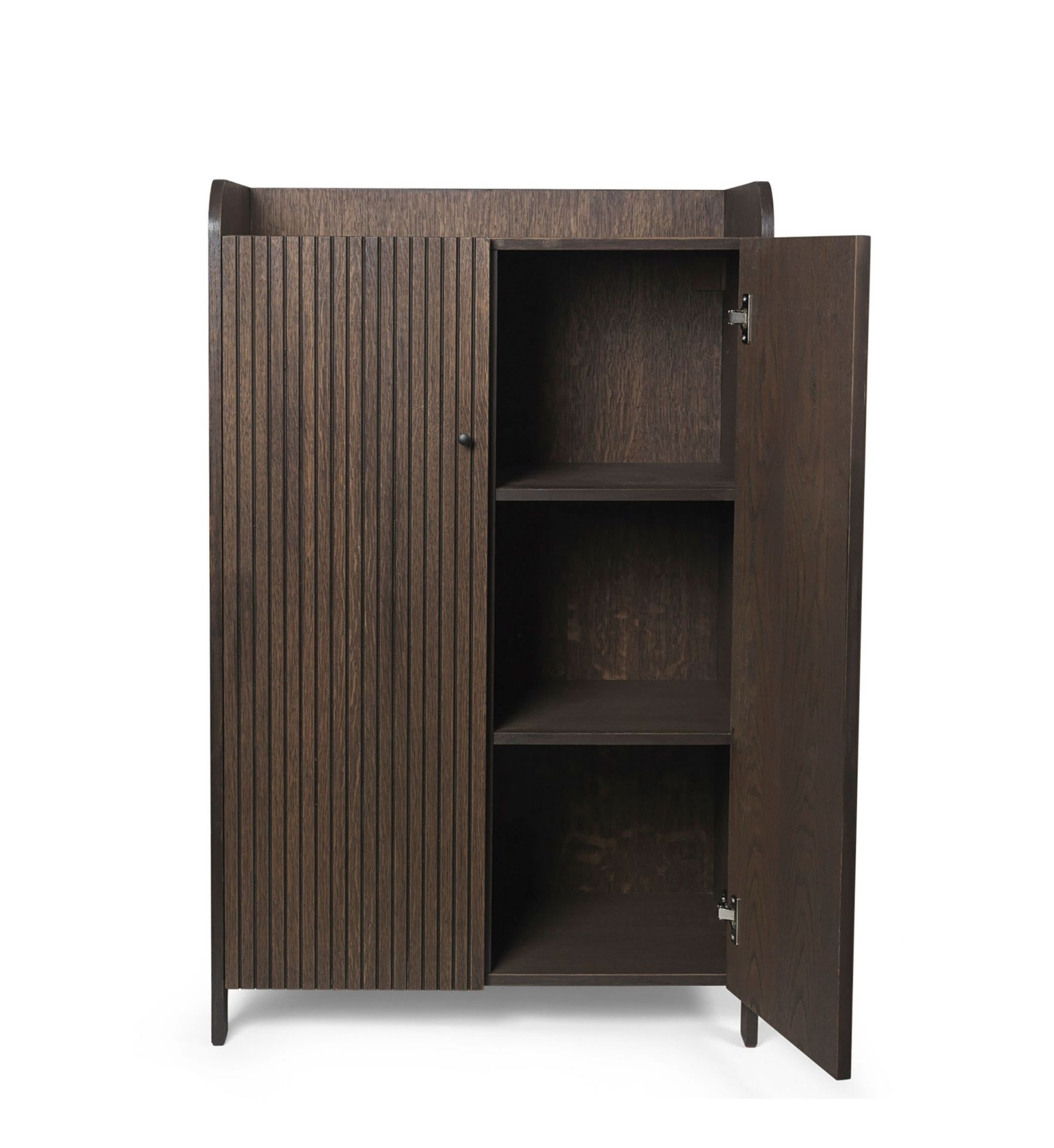 Sill Schrank niedrig dunkel gebeizte Eiche Ferm Living