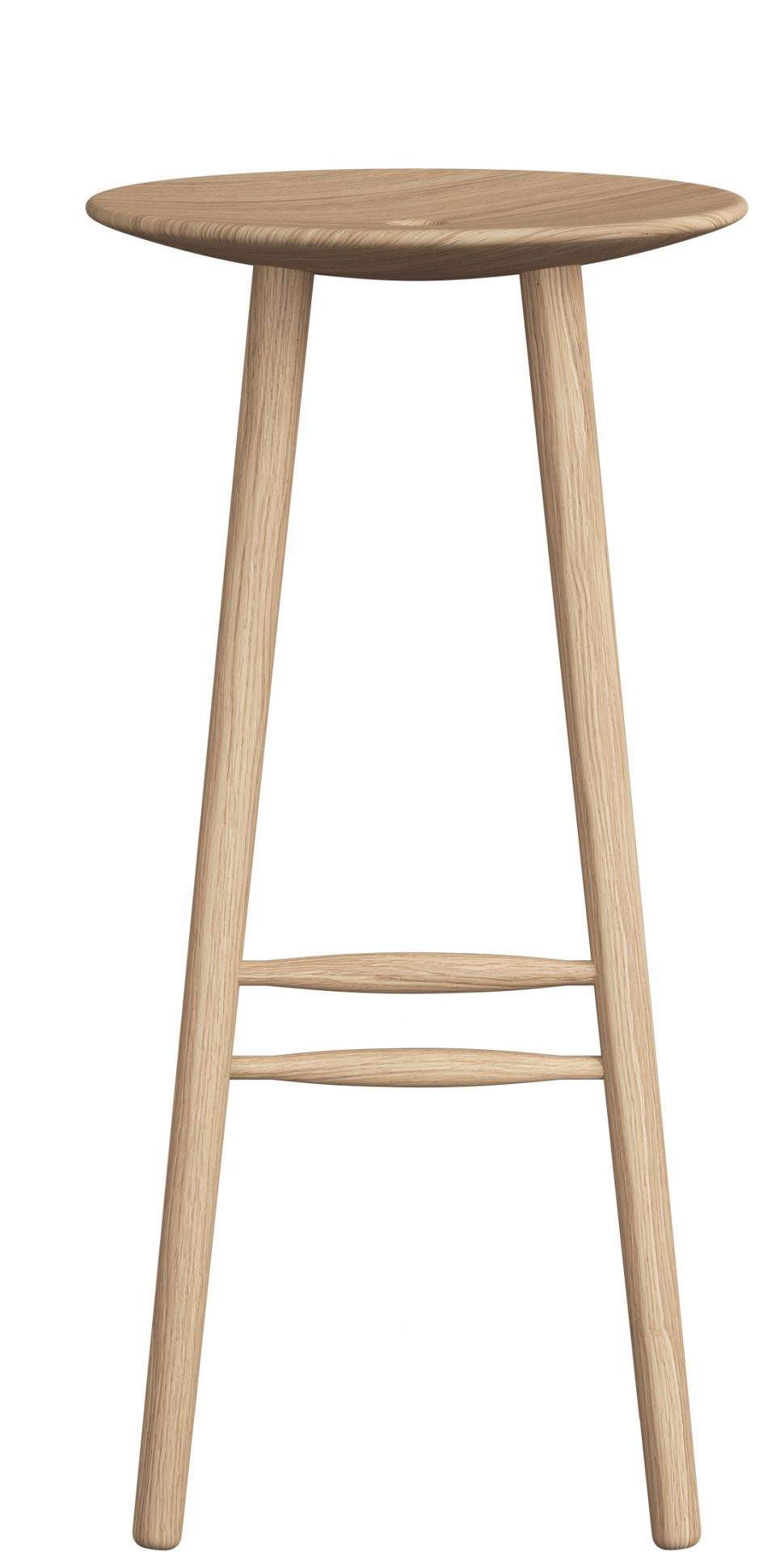 DI Volo / DIVOLO Barstool Barhocker EIHCE NATUR H 75 cm novoform EINZELSTÜCK