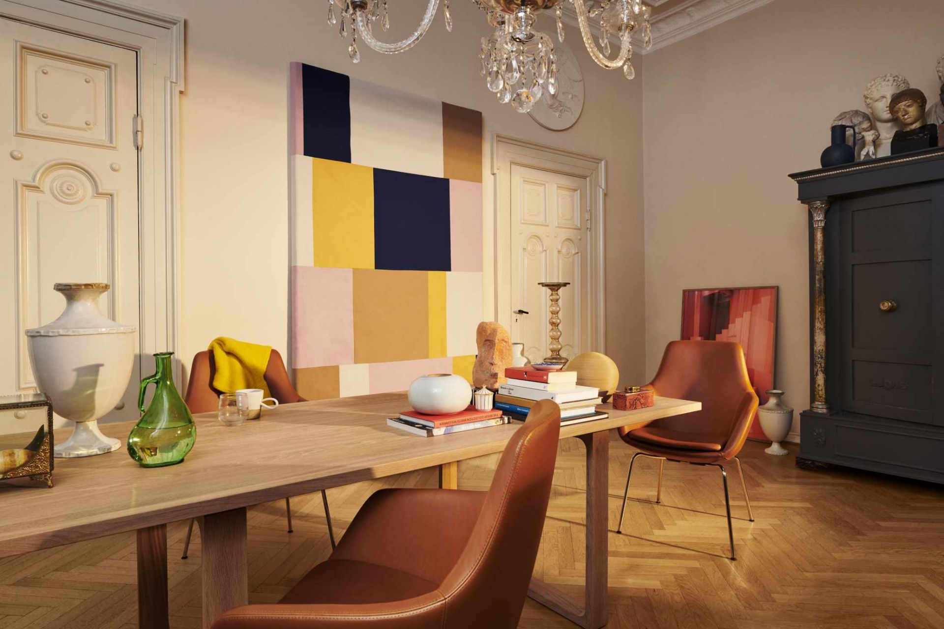 Little Giraffe Stuhl 3201 Fester Bezug Fritz Hansen