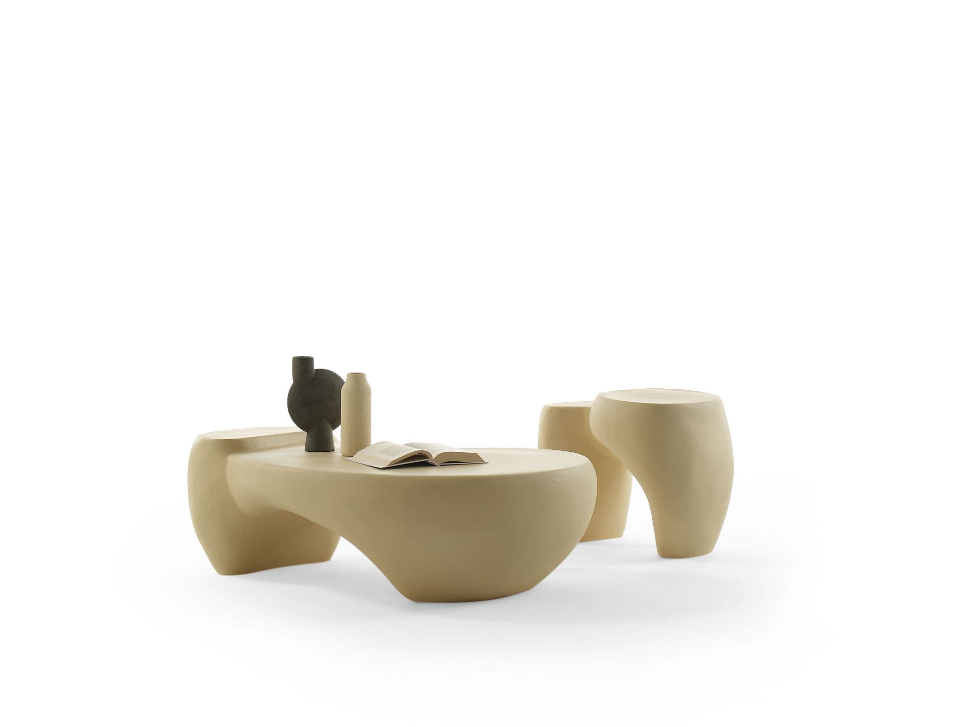 Dune Big Couchtisch Elfenbein Mogg