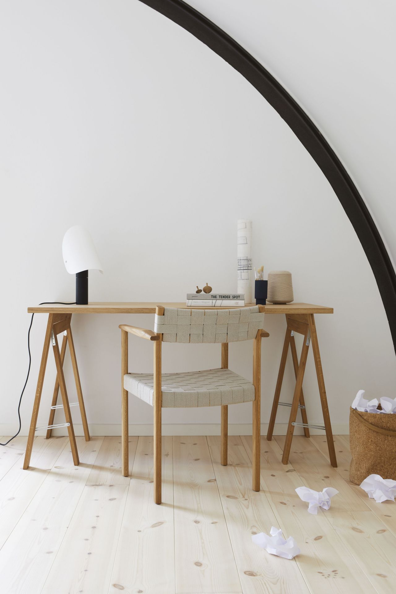 Nest Kork Papierkorb Form & Refine 