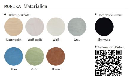 MONIKA Flexibler Klapptisch Das ganze Leben