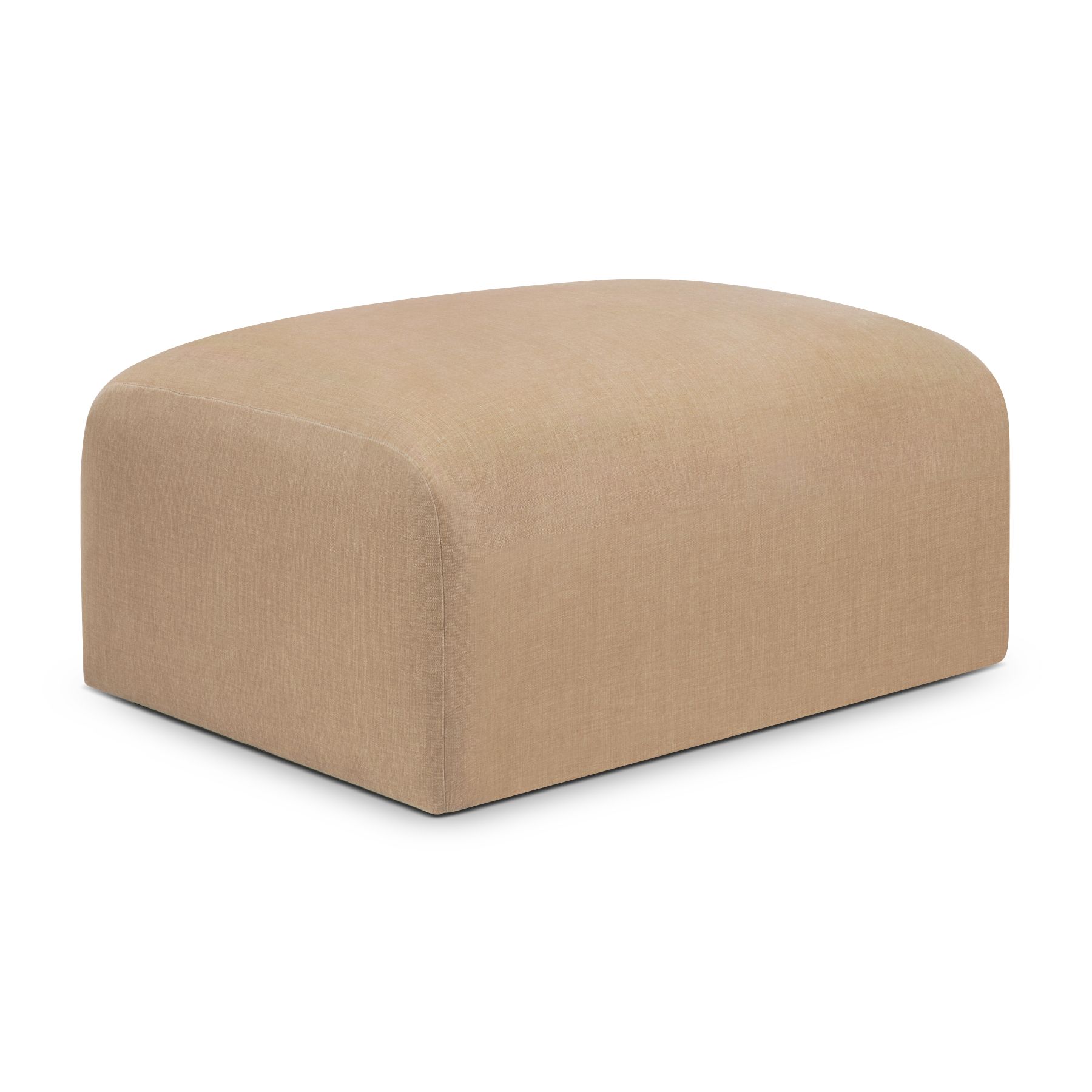 Bulky Polsterhocker Light Sepia Ethnicraft