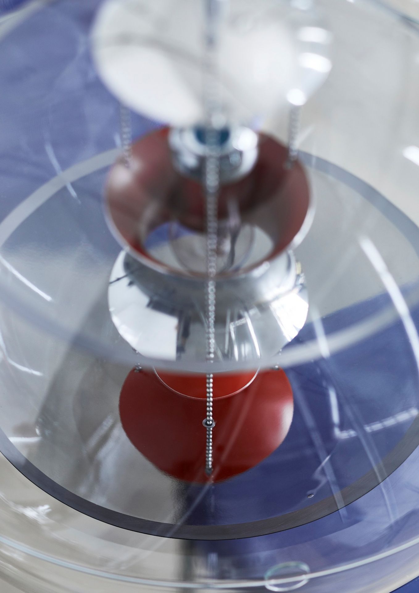 VP Globe Coloured Glass Pendelleuchte Verpan