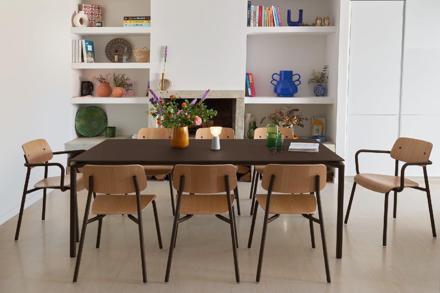 Studie Chair Stuhl aus Eichenholz Indoor Fermob