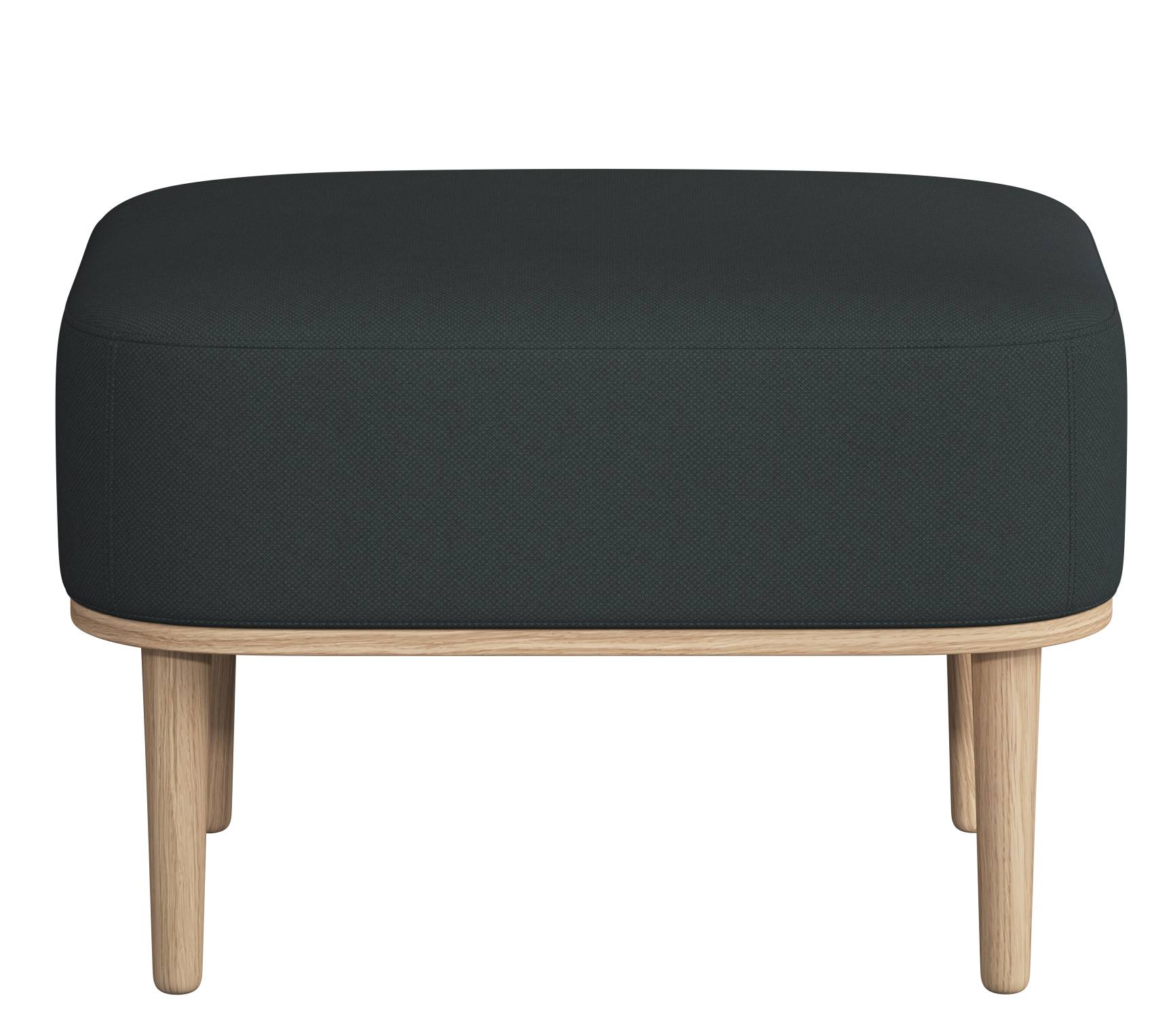 Serena Pouf Ottoman Eiche natur novoform Phantom grau Serena Pouf Ottoman Eiche natur novoform Phantom grau