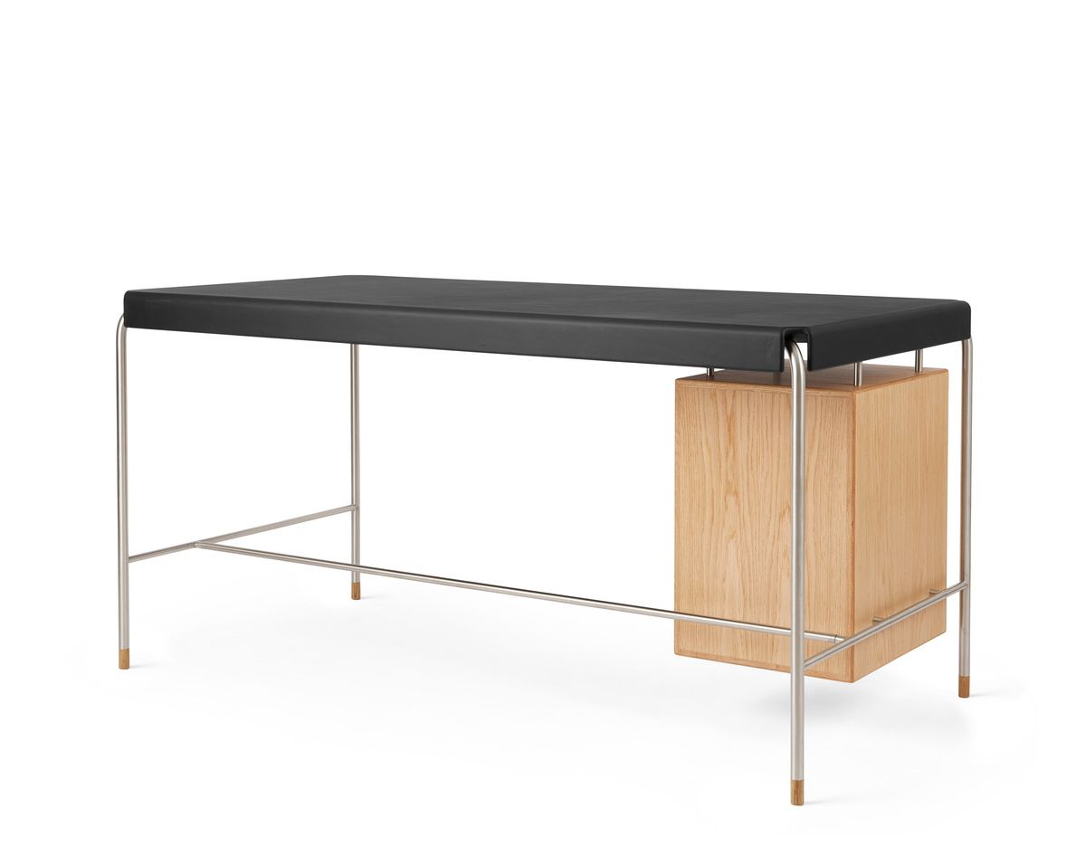 AJ52 Society Table Arbeitstisch Eiche geölt B140 Carl Hansen & Søn