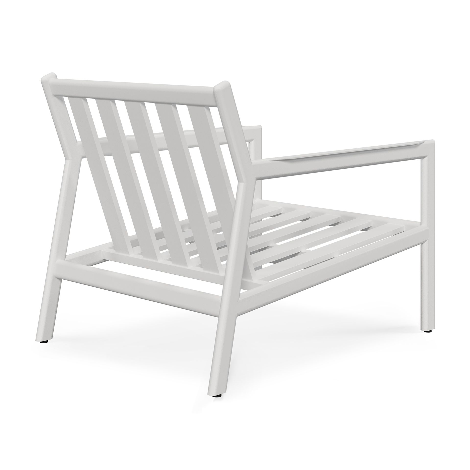 Jack Outdoor Loungesessel - Aluminium Weiß Ethnicraft