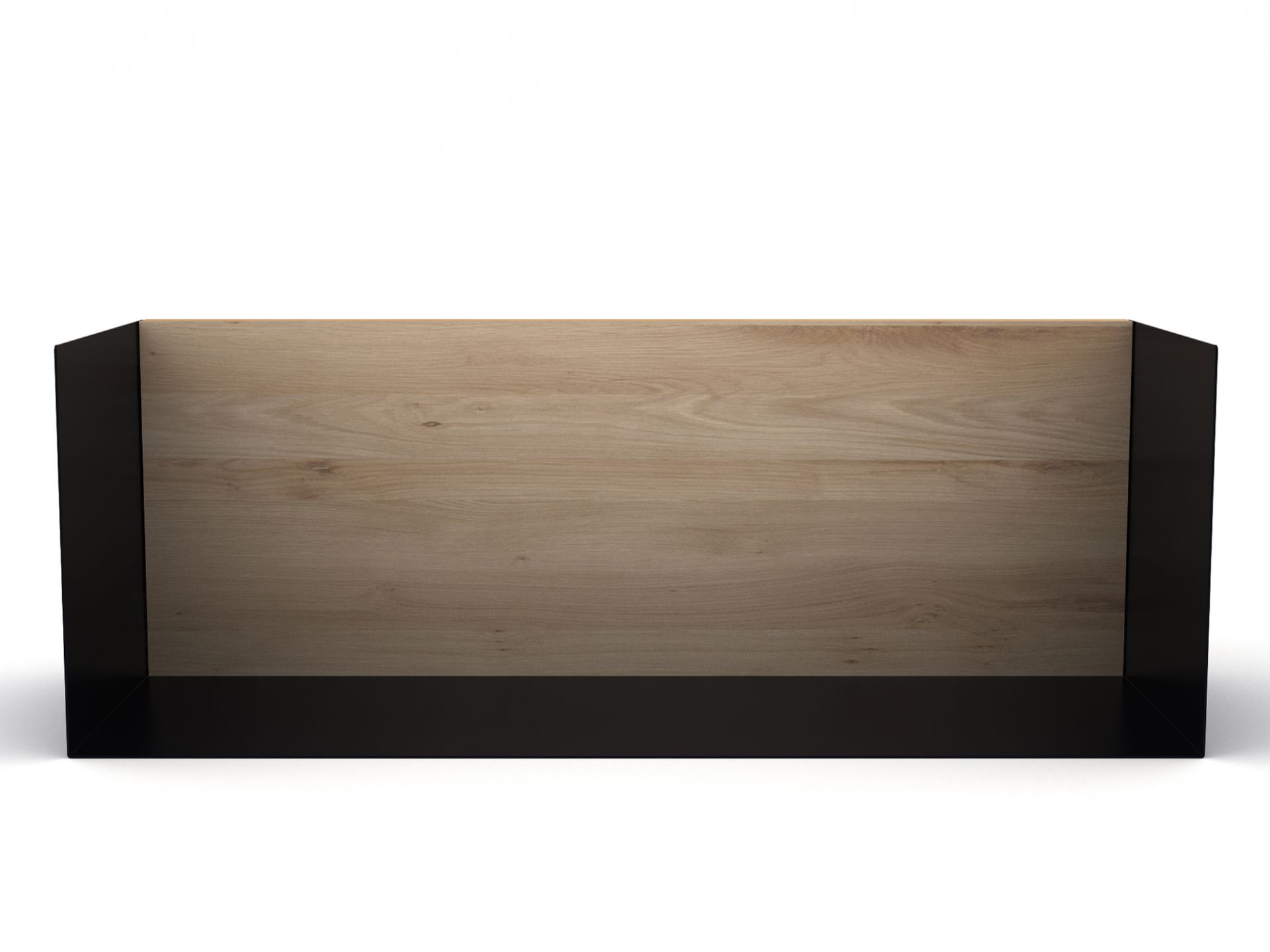 U Shelf Regal M Eiche schwarz Ethnicraft