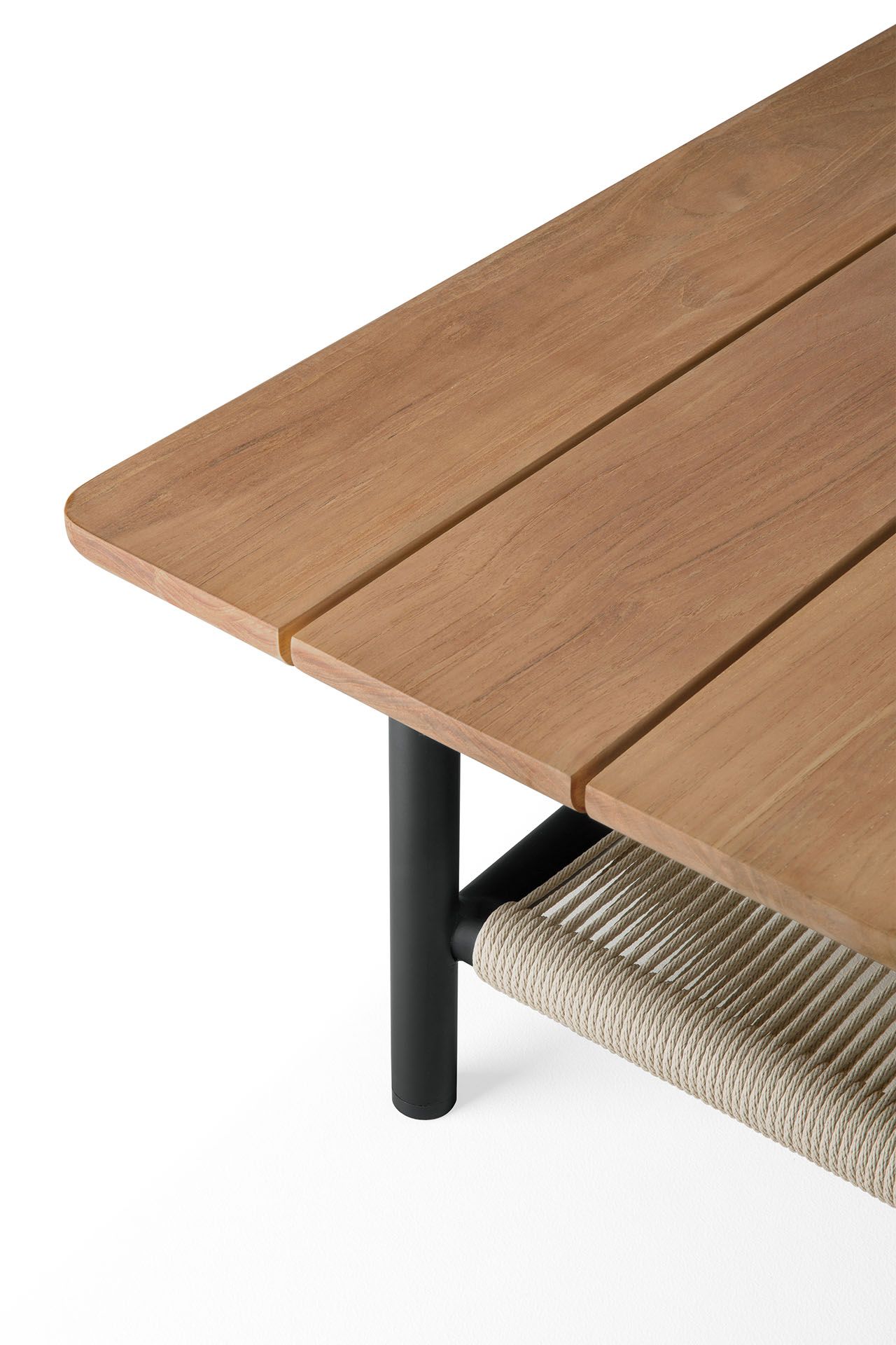 Corbey Outdoor Couchtisch Teak/Aluminium Ethnicraft