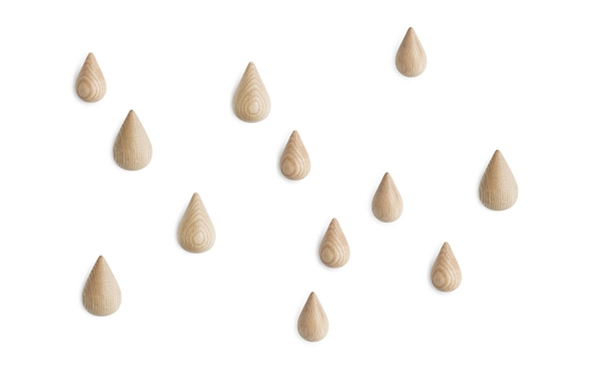 Dropit Hooks 2er Pack Garderobenhaken SCHWARZ / LARGE Normann Copenhagen EINZELSTÜCK