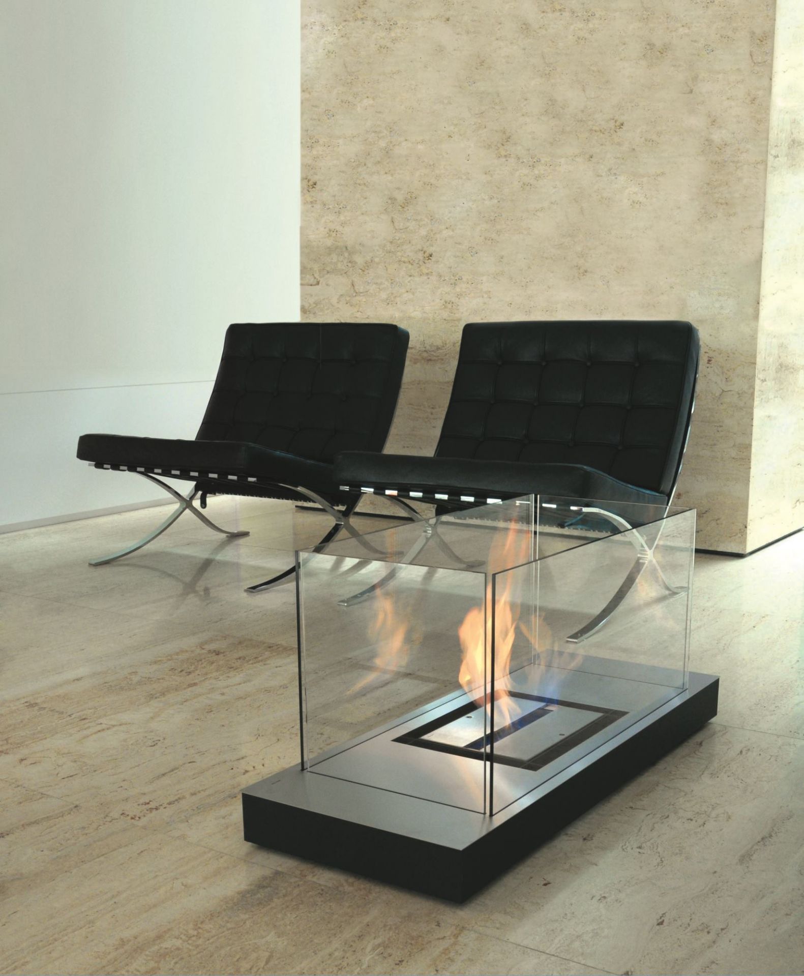 Uni Flame Ethanol Kamin Radius
