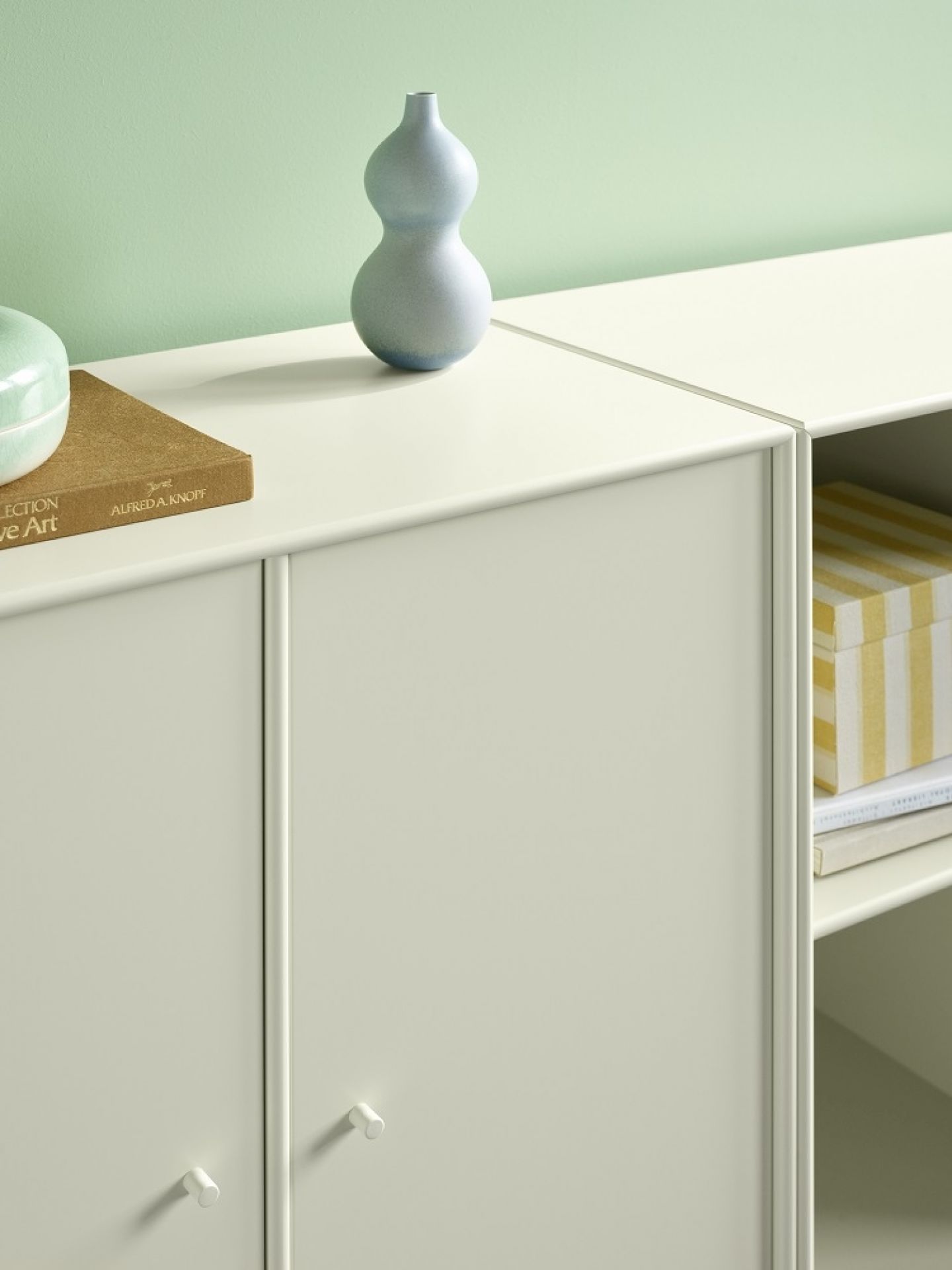Pair Sideboard B Montana New White Snow