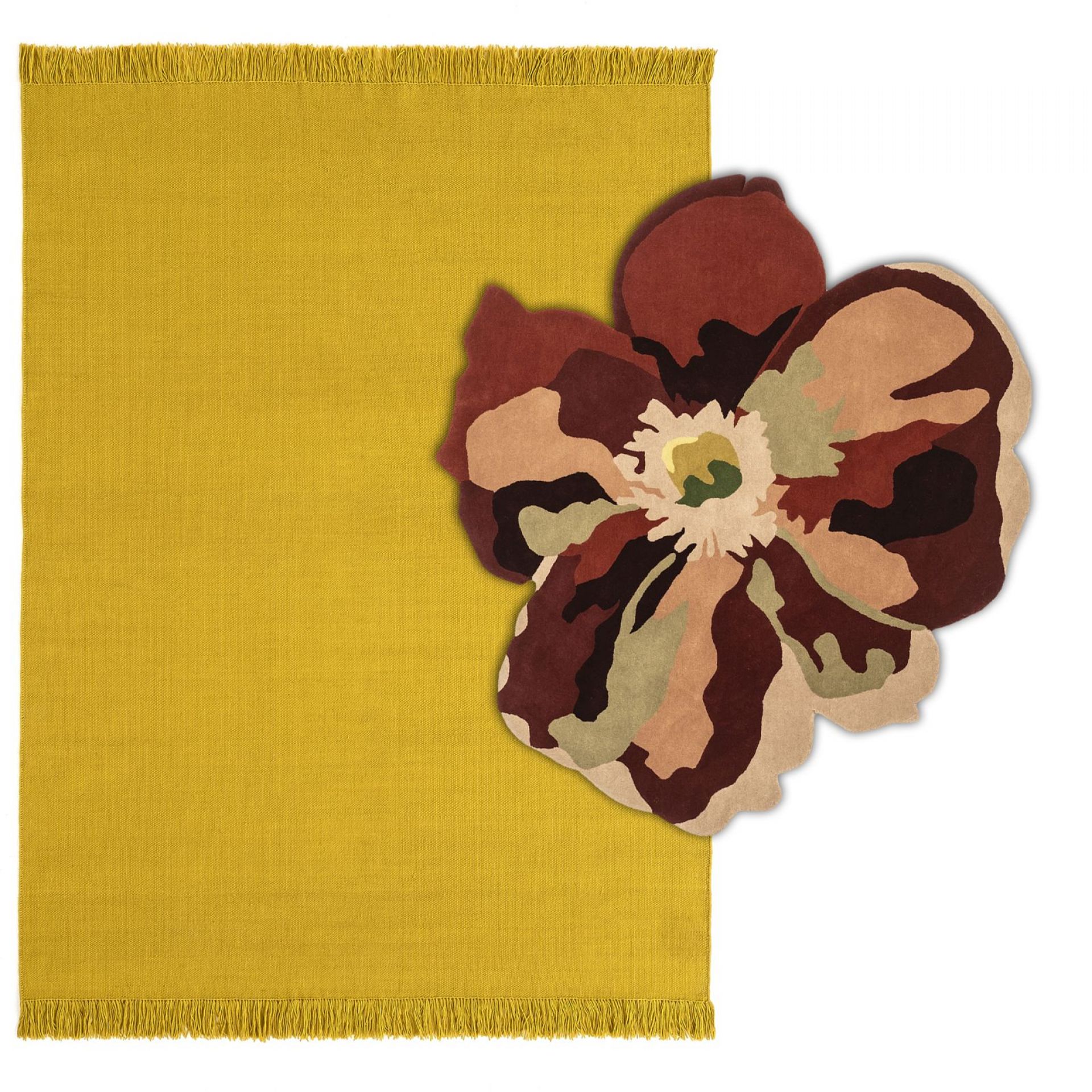 Flora Bloom 2 Teppich 170x150 cm Nanimarquina