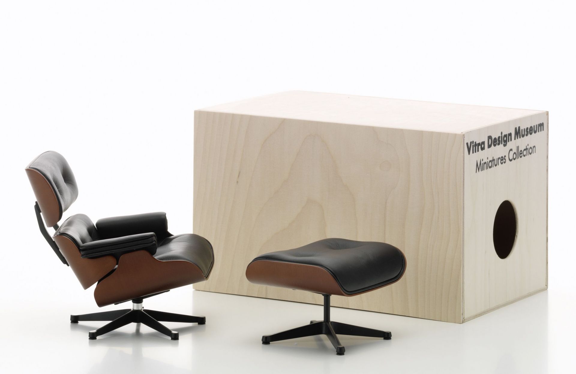 Miniatur Lounge Chair + Ottoman [1956]  Vitra