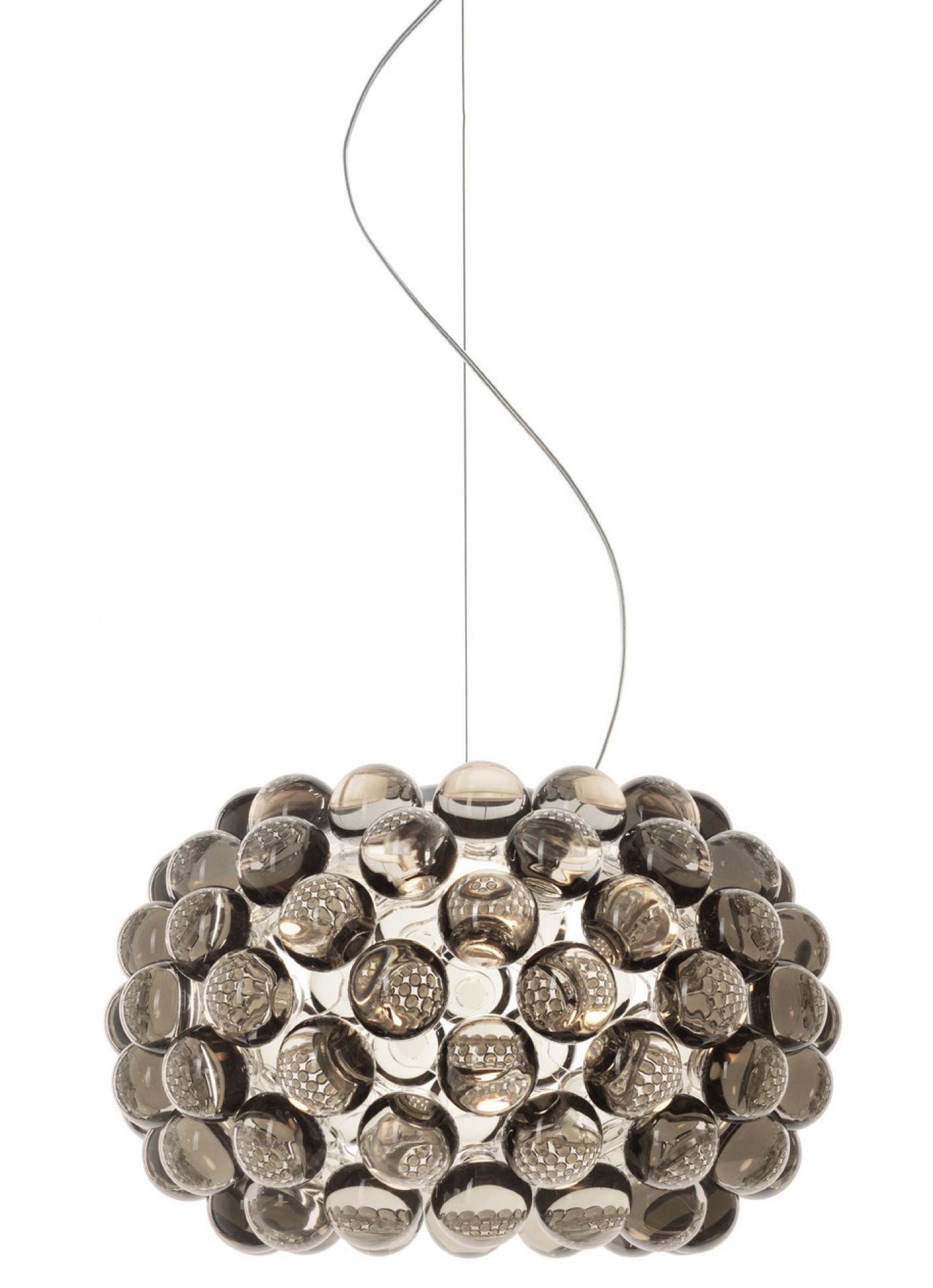 Caboche Plus Piccola Sospensione Foscarini Grau