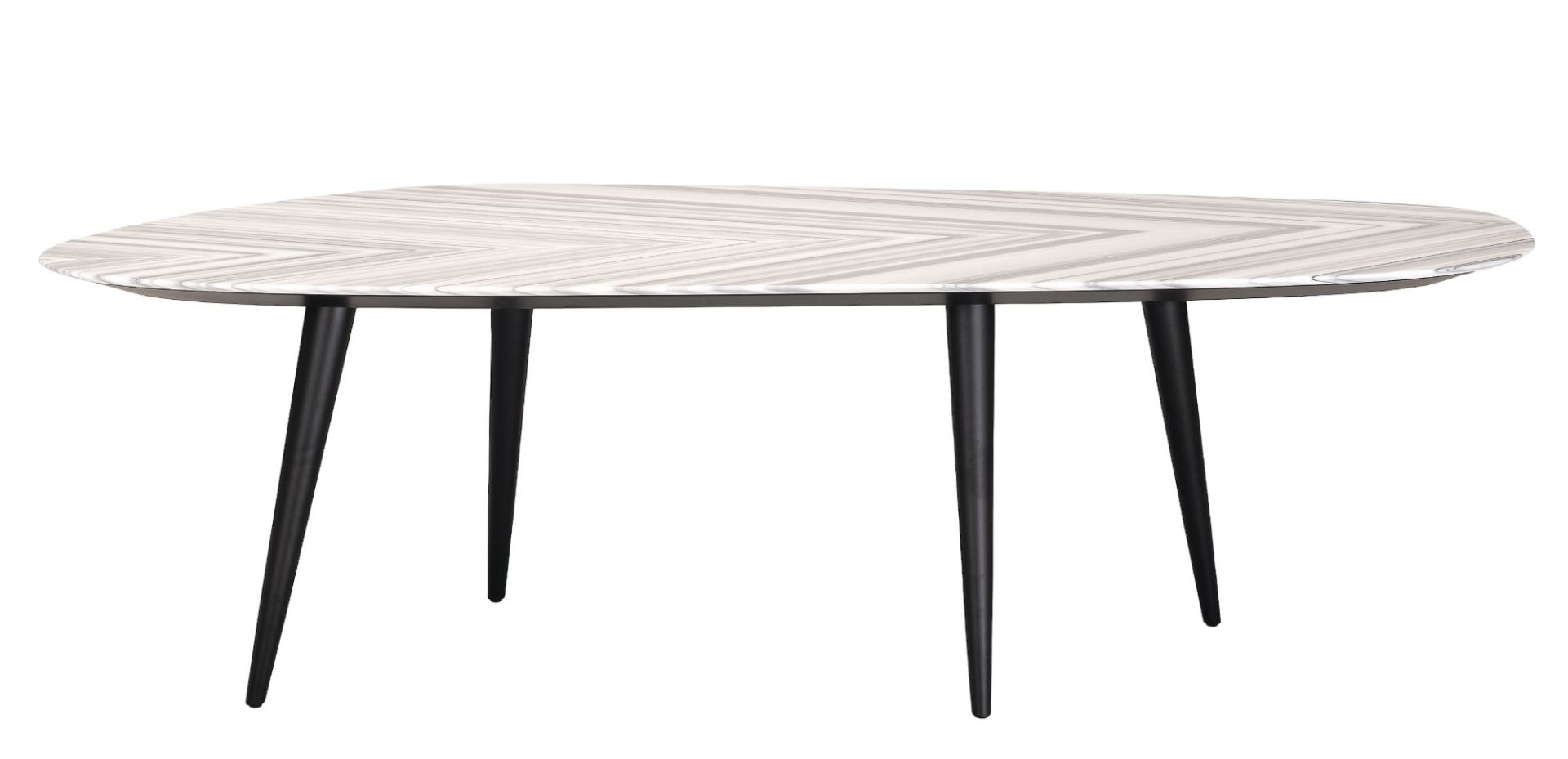 2318 Tweed Marble Esstisch B 250 cm Zanotta