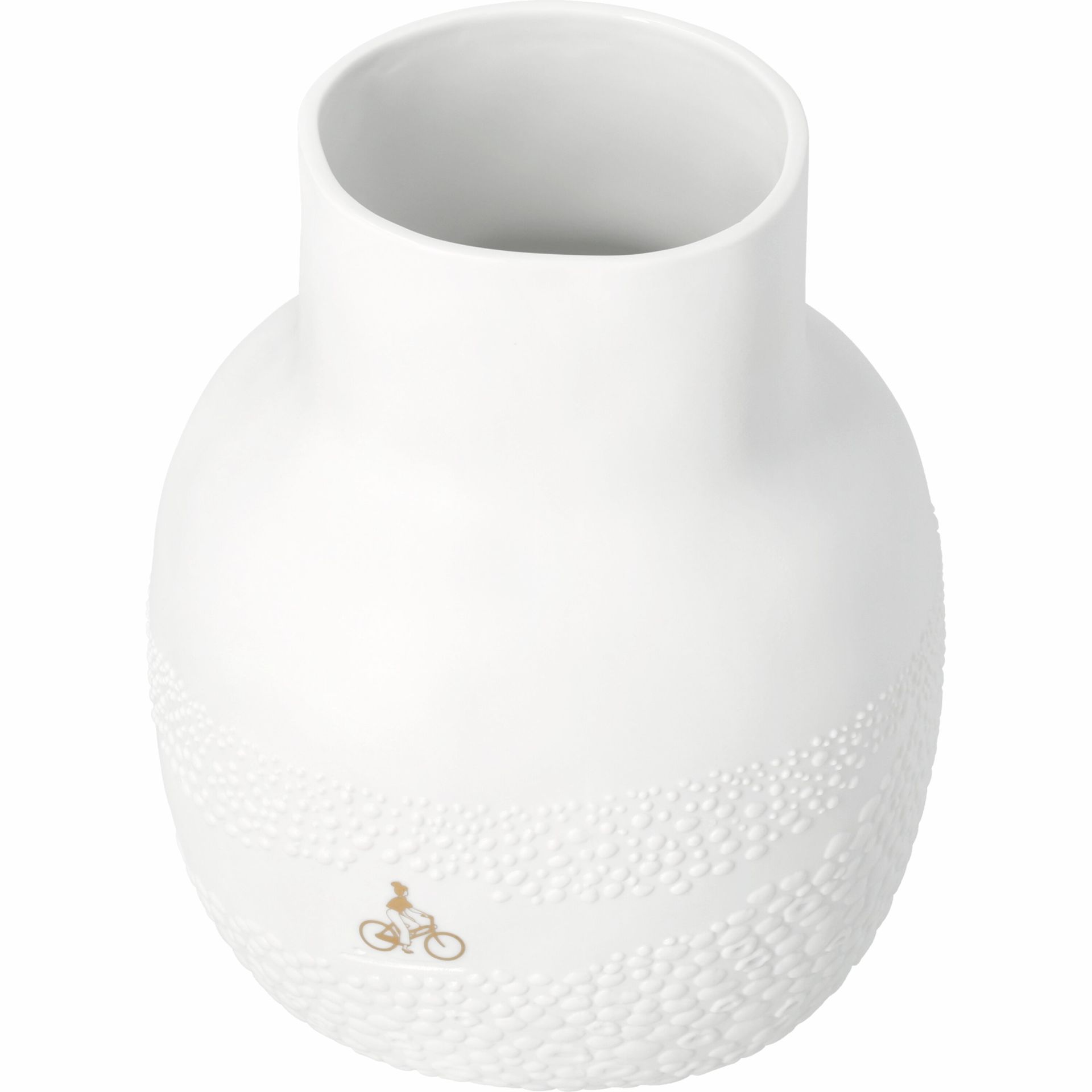 Vase Fahrt durchs Blumenfeld Räder