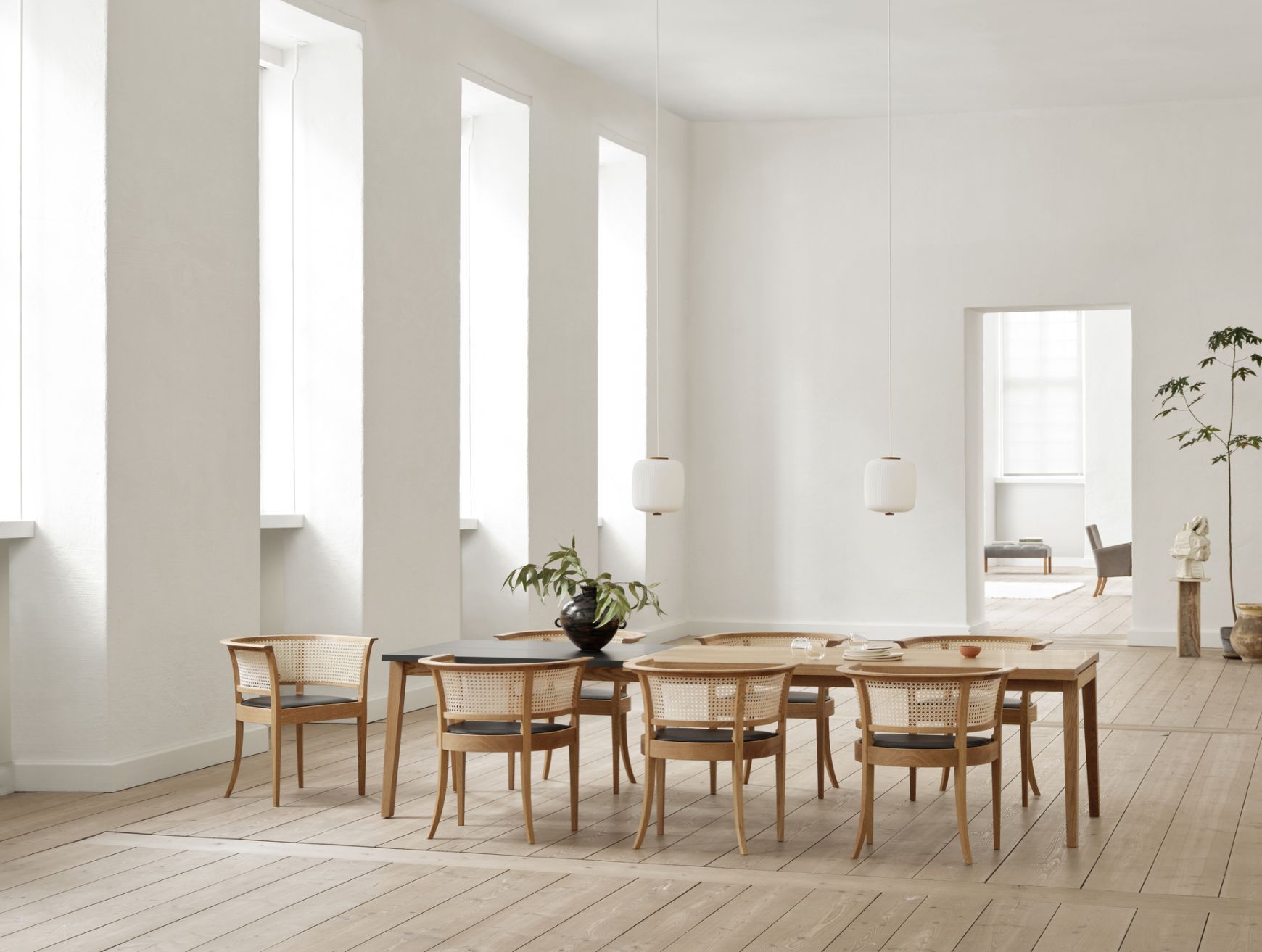 EK61 Opal Pendelleuchte Ø16cm Carl Hansen & Søn