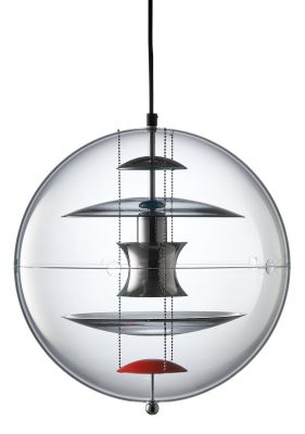 VP Globe Coloured Glass Pendelleuchte Verpan