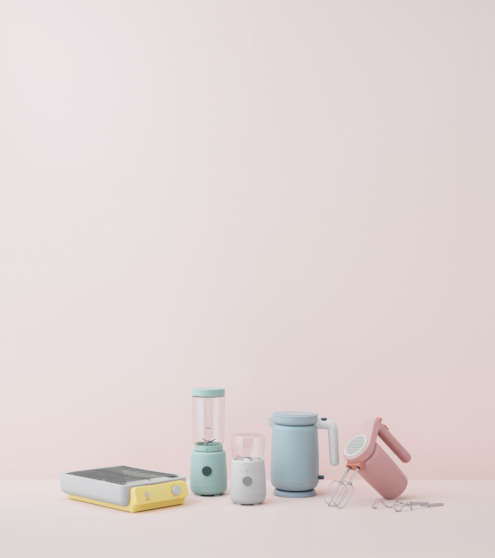Foodie Hand Mixer Handrührgerät Hellrosa RIG TIG by Stelton - EINZELSTÜCKE